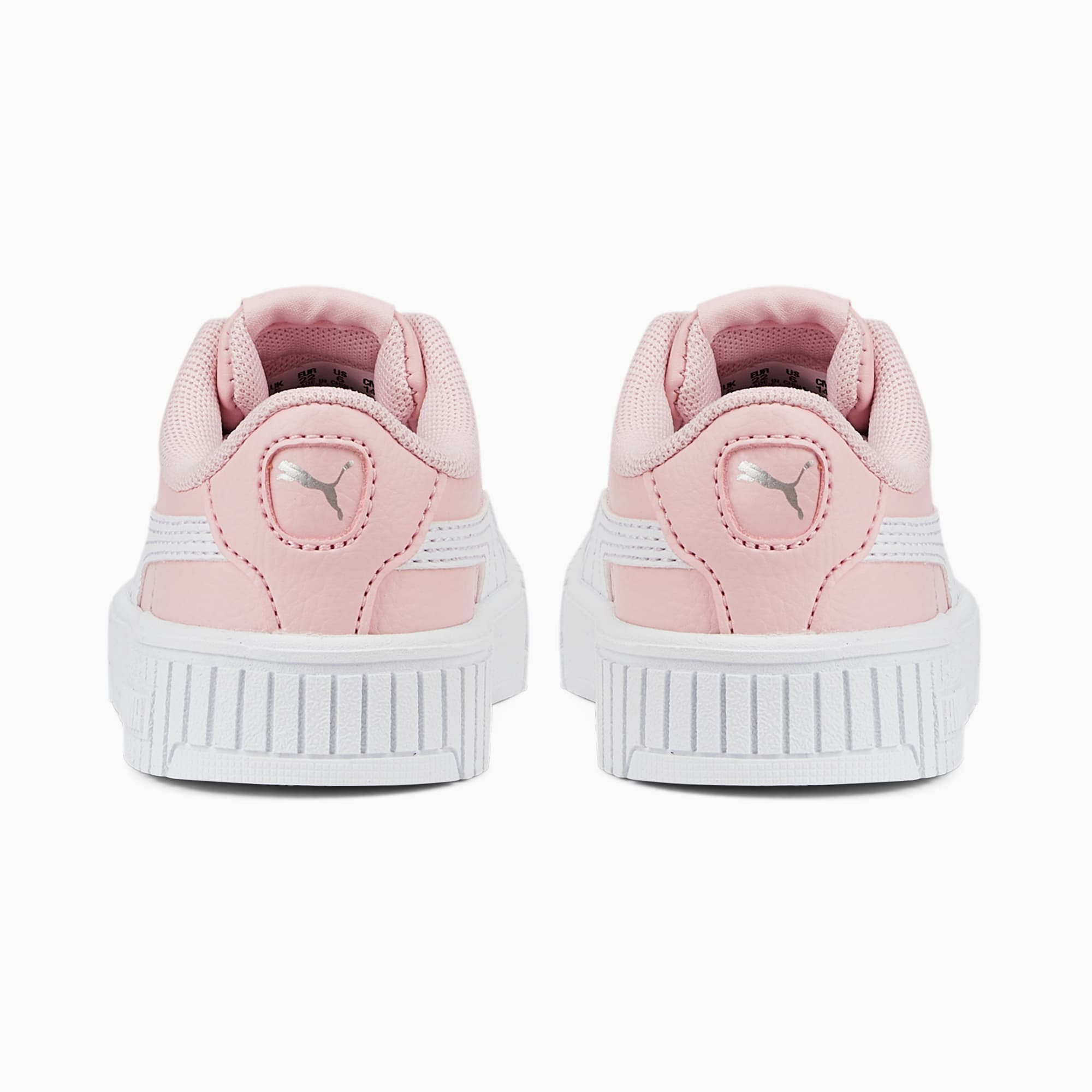 Toddler pink puma shoes top