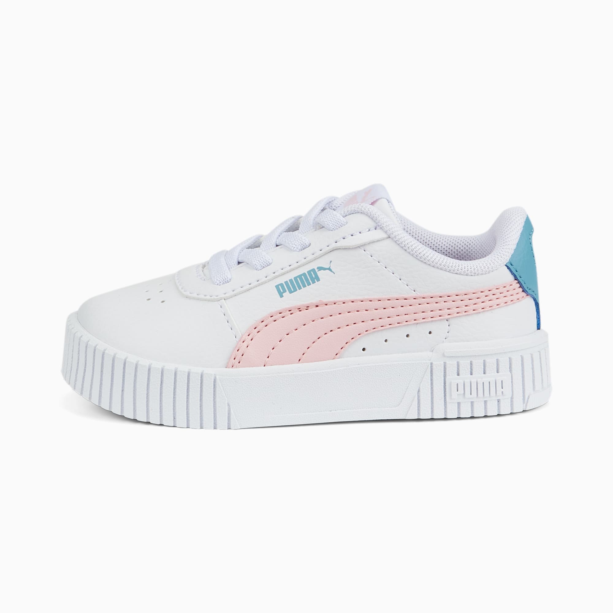 Puma carina white pink hot sale