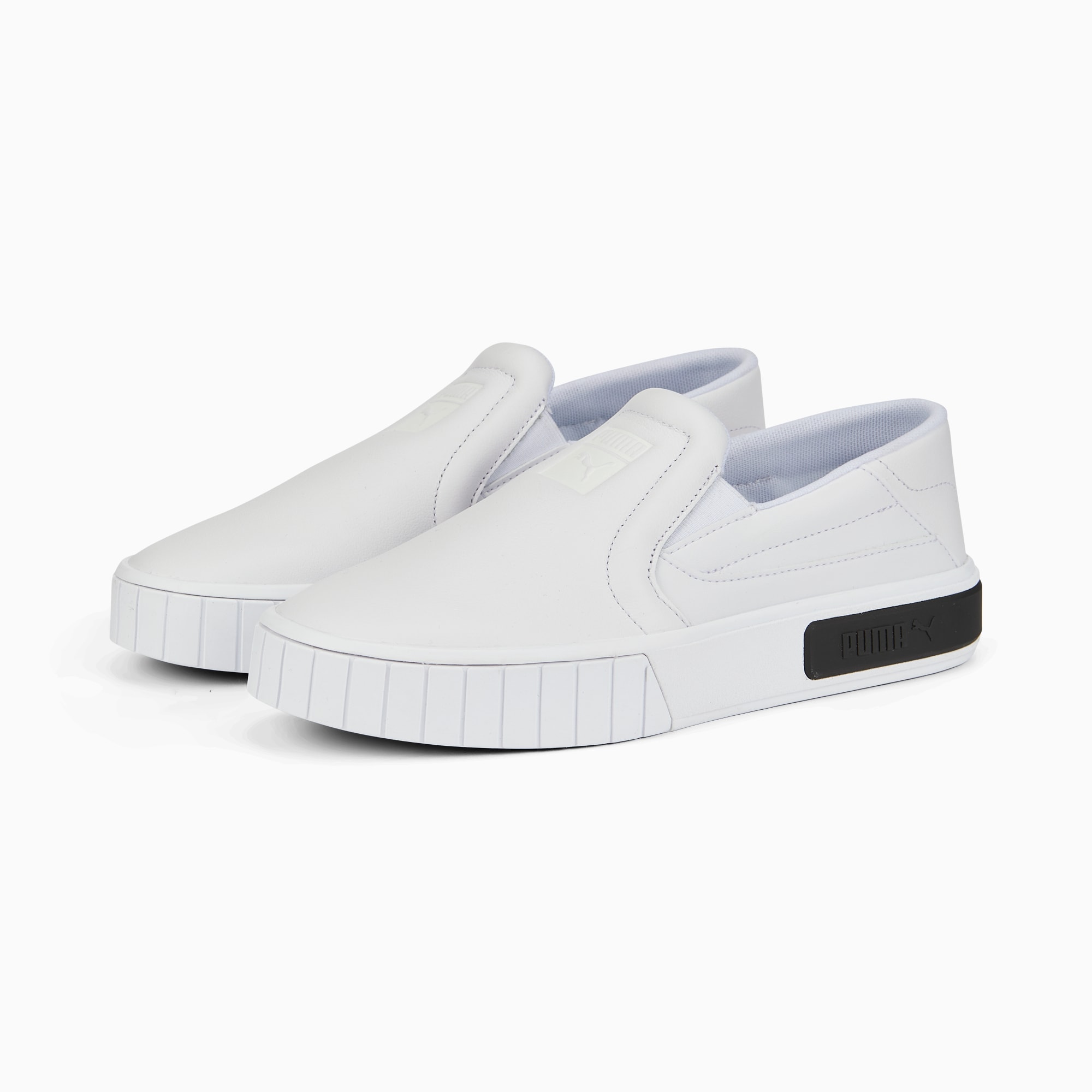 Puma leather slip on shoes online