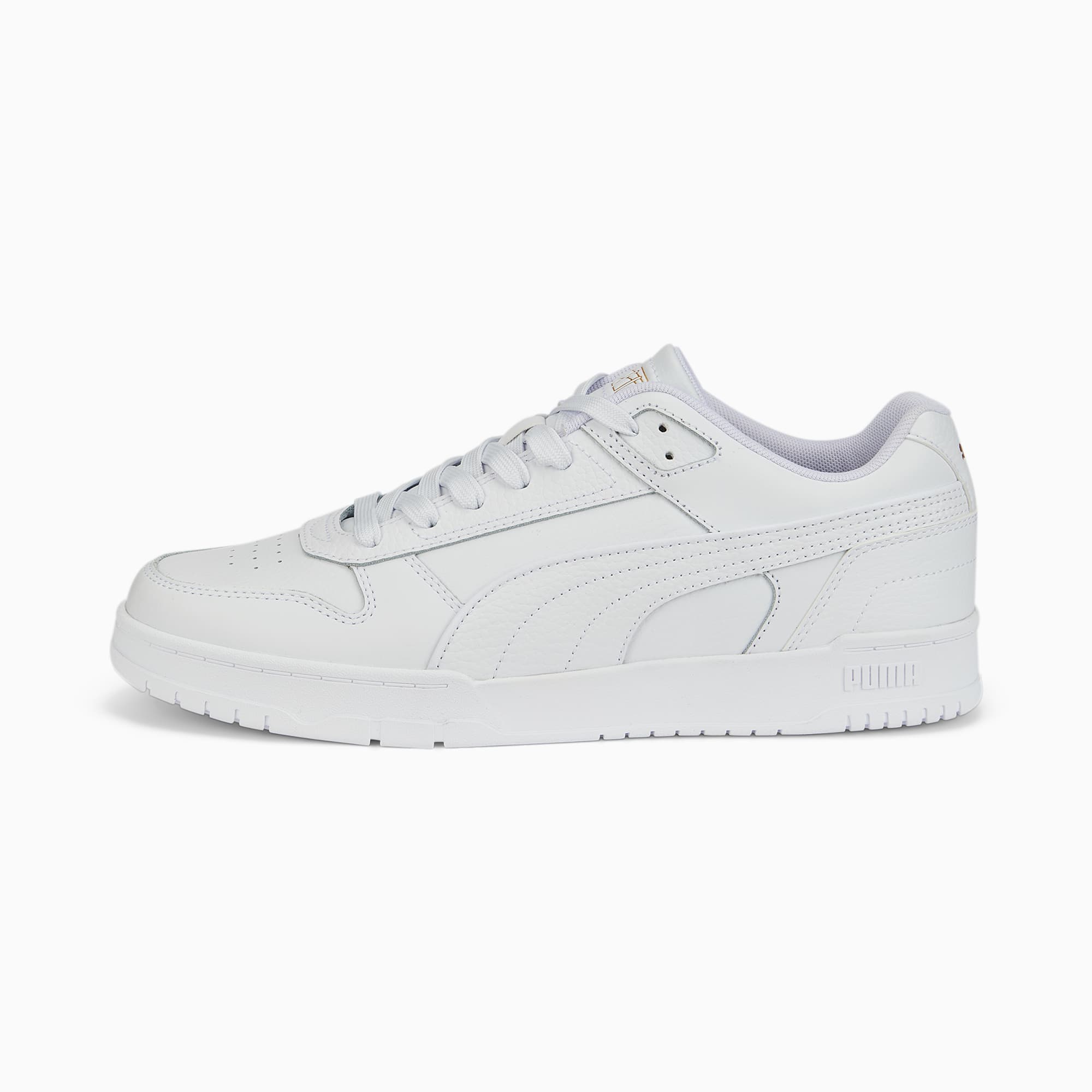 Puma white sales puma team gold