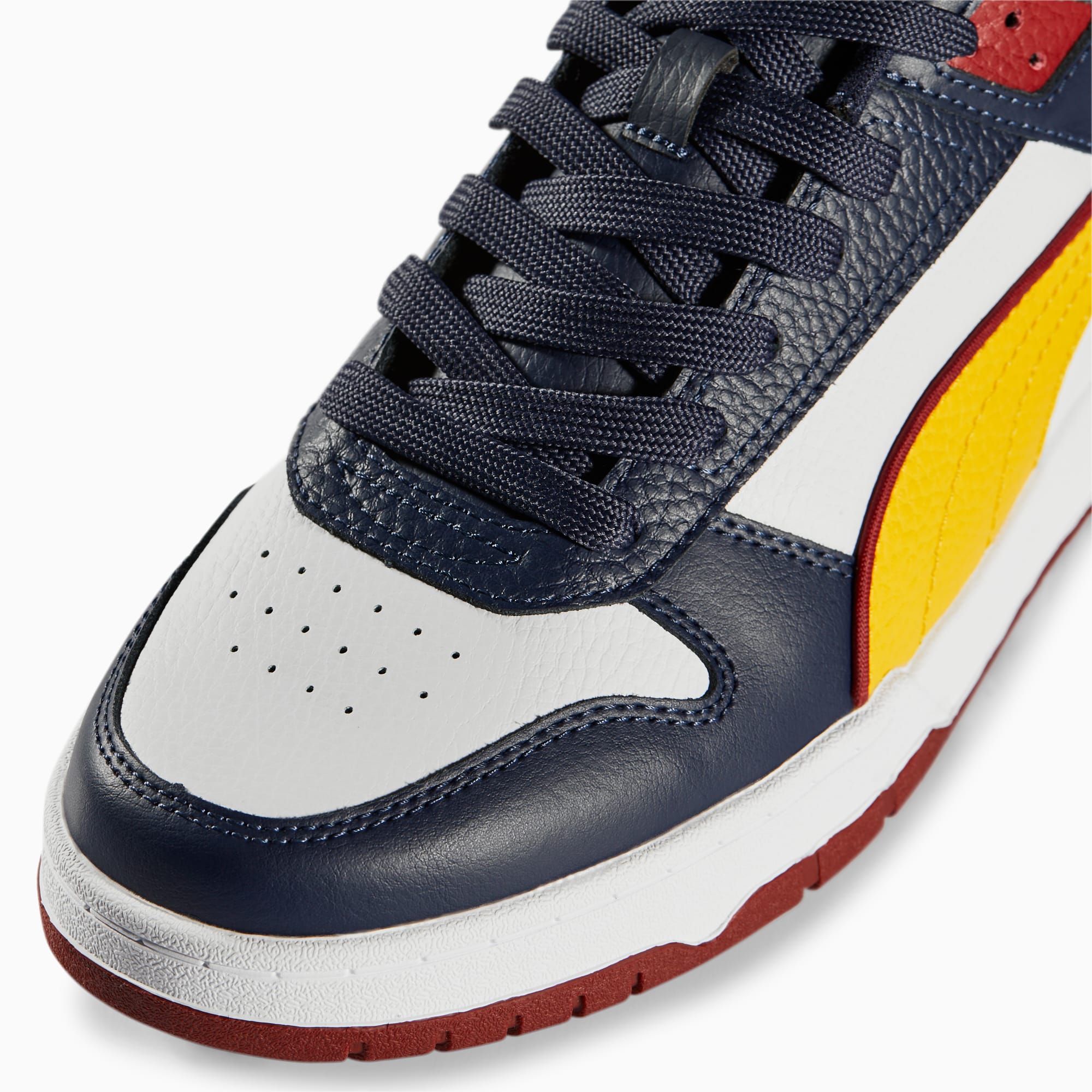 RBD Game Low Sneakers Puma New Navy Spectra Yellow Puma White