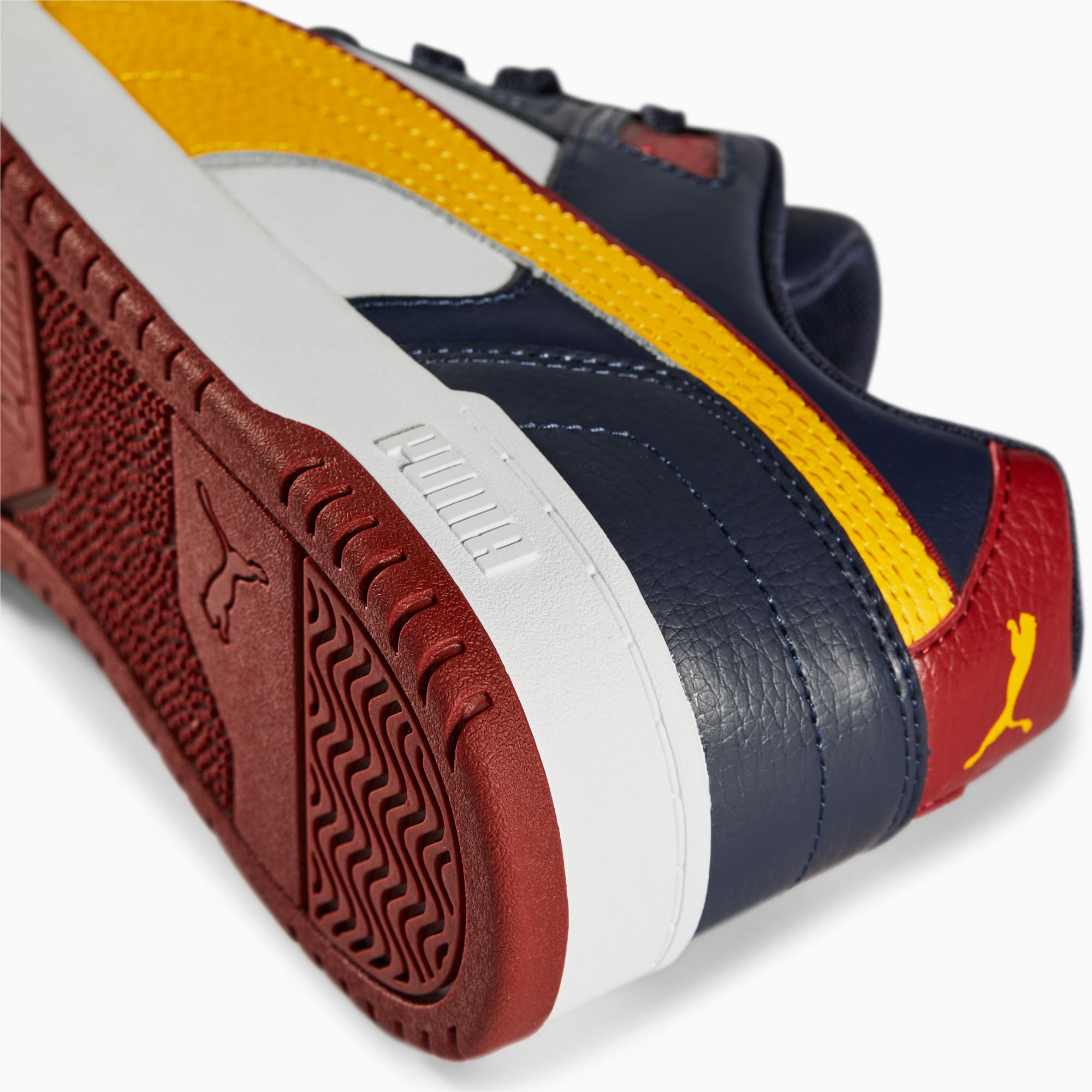 RBD Game Low Sneakers Puma New Navy Spectra Yellow Puma White