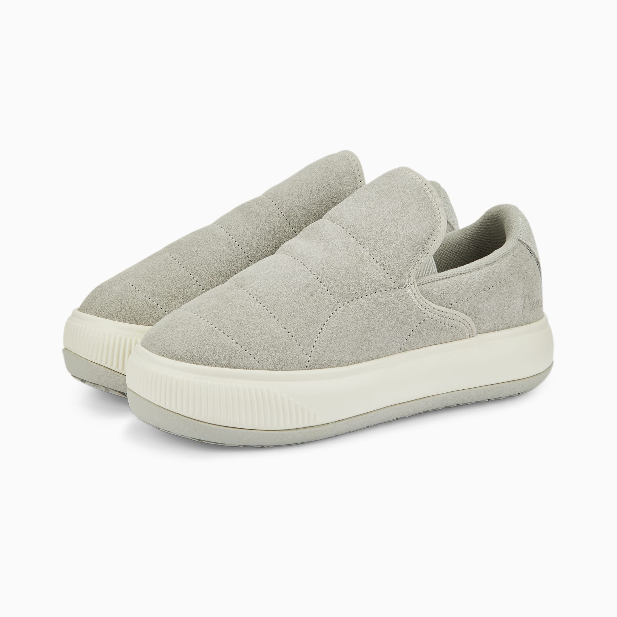 Suede Mayu Slip-On First Sense Women's Sneakers