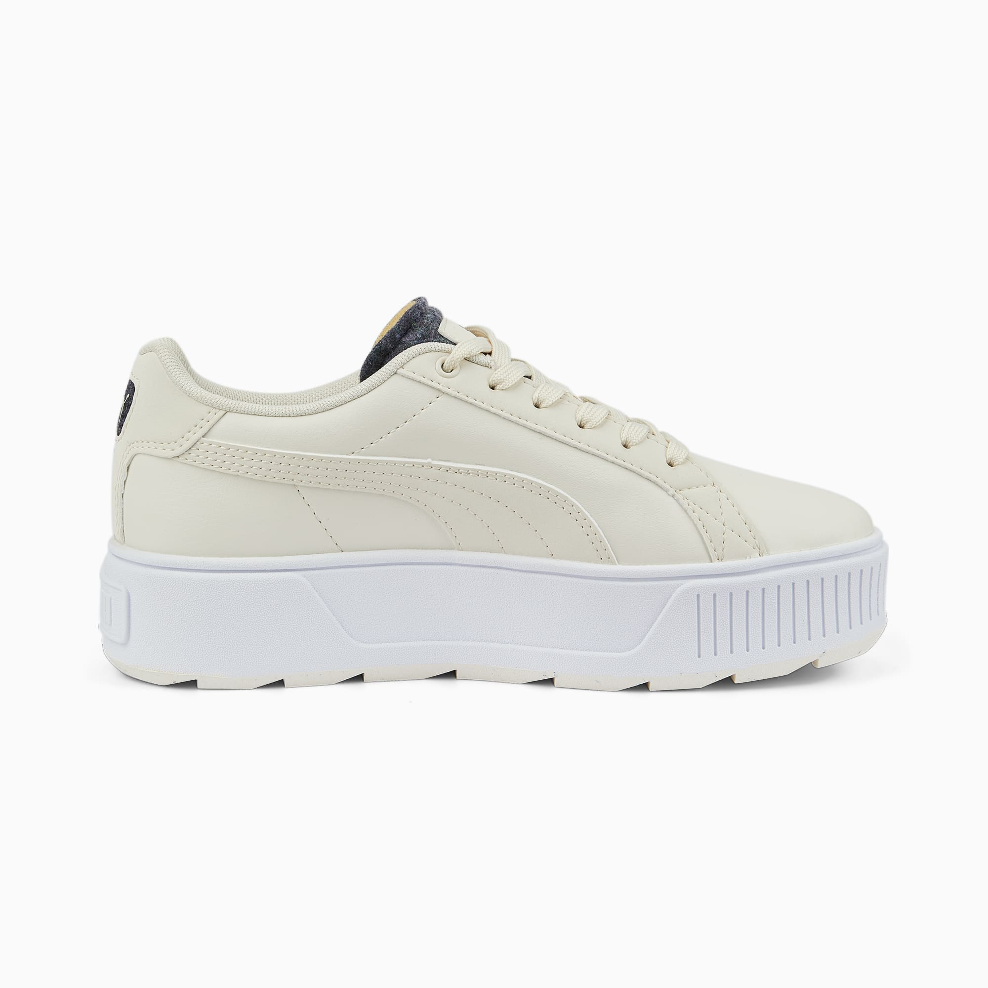 PUMA Karmen Wedge, Chaussures de Football Femme, Blanc, 36 EU : :  Mode