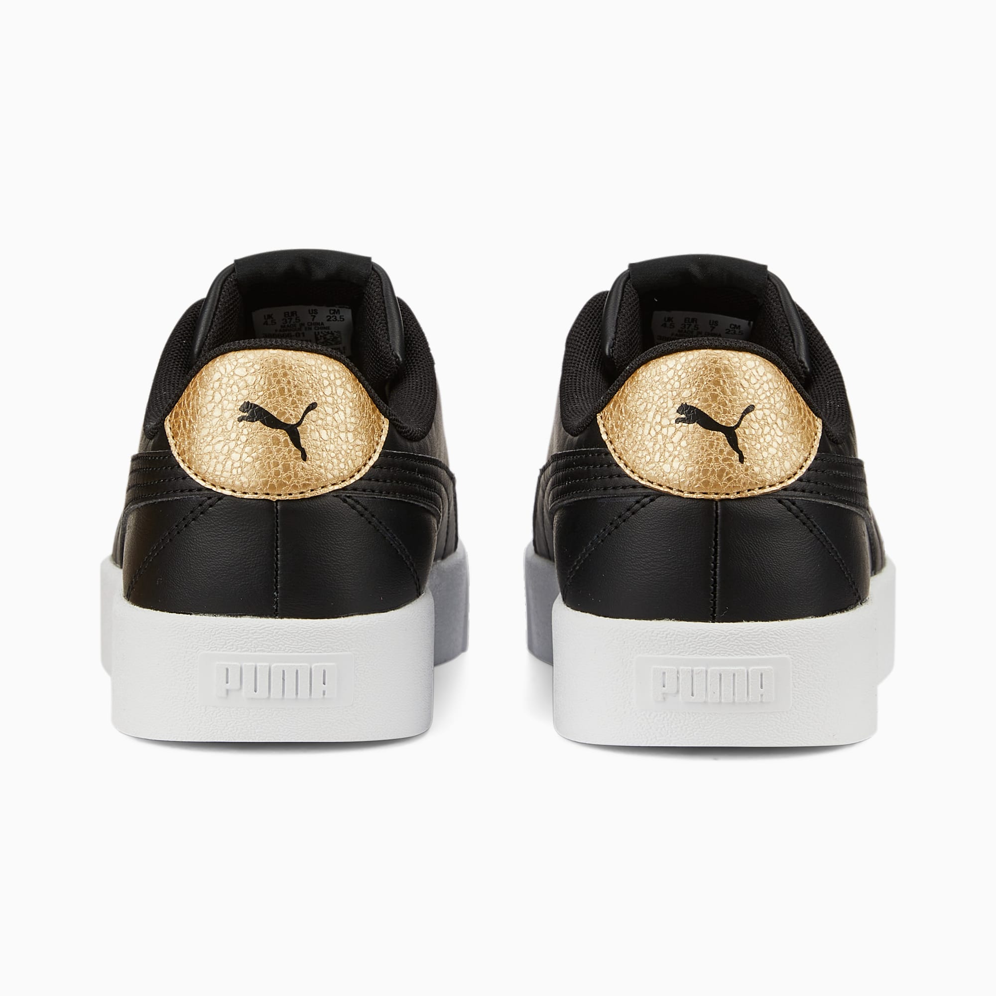 Puma womens black and gold clearance