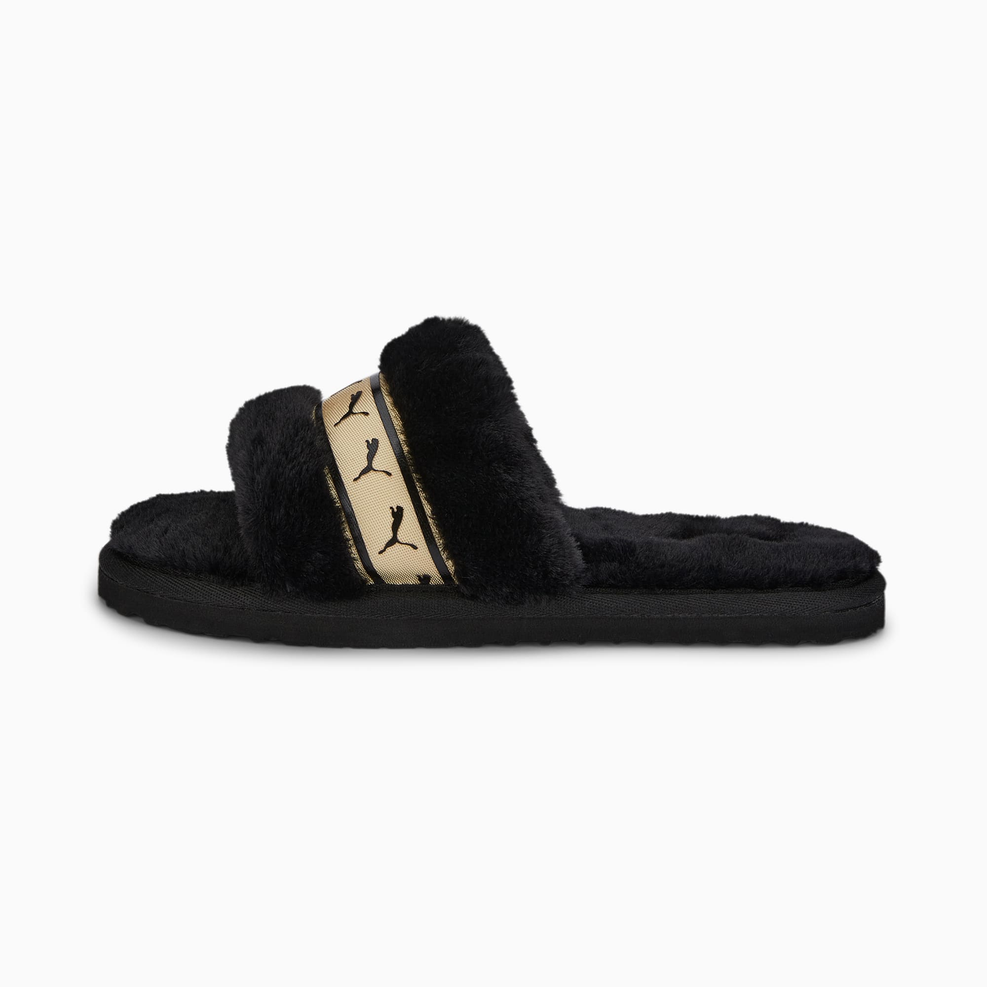 Puma metallic slides new arrivals