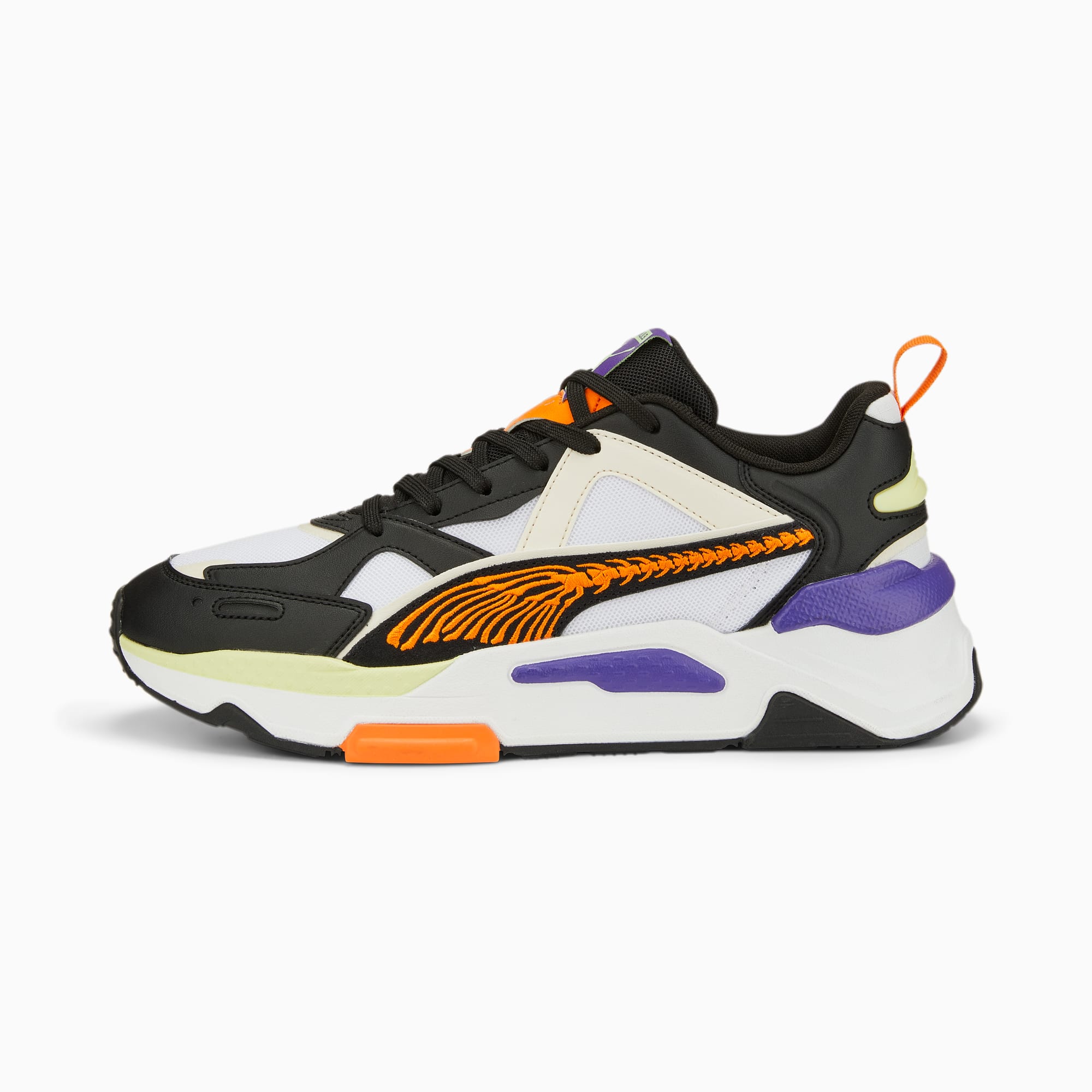 puma court rider orange