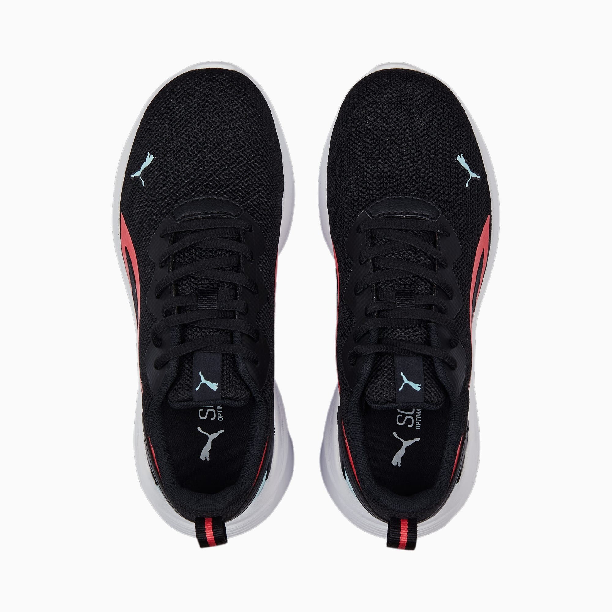 All black youth sneakers discount