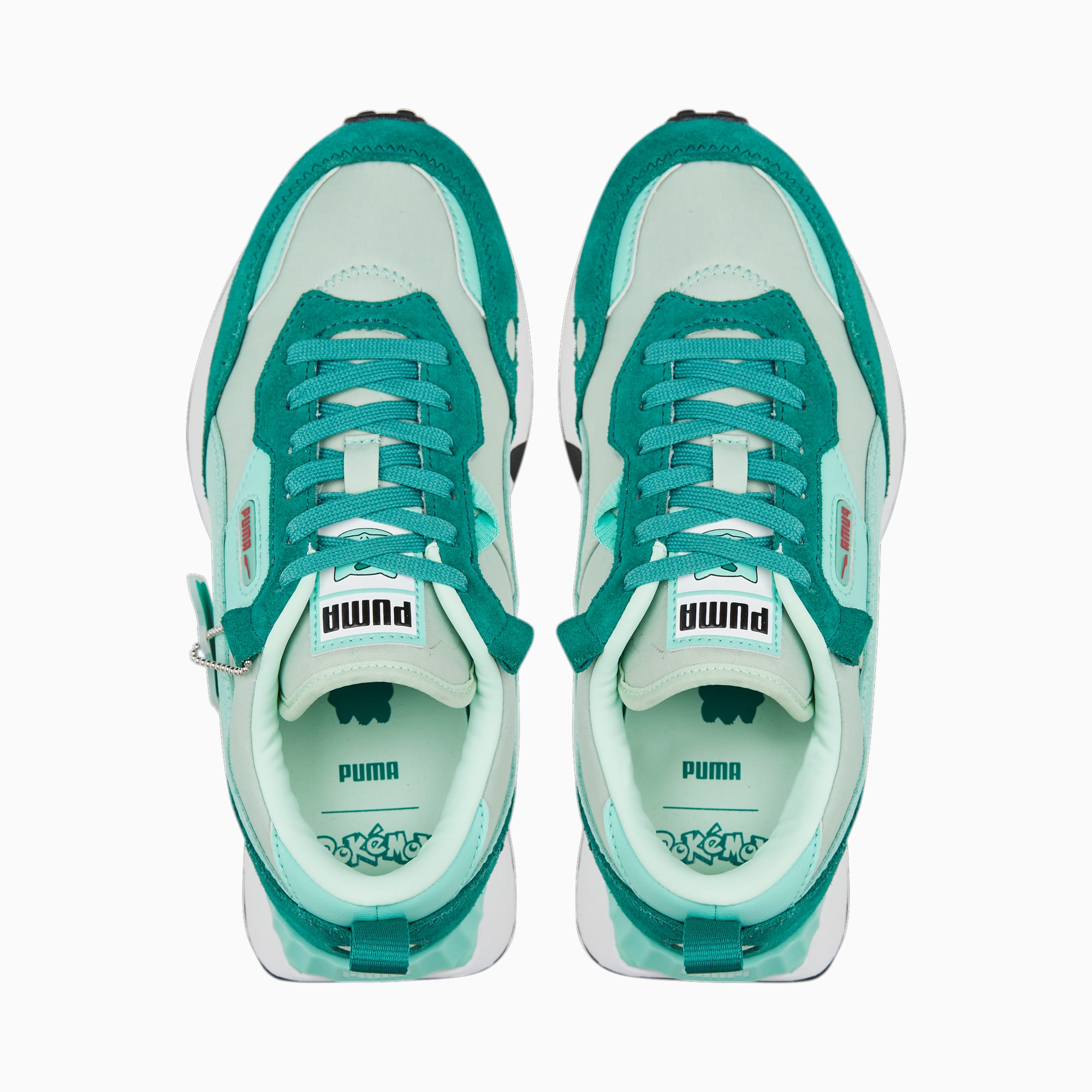 PUMA × Pokémon: Bulbasaur Rider FV Green Sneakers - Adult