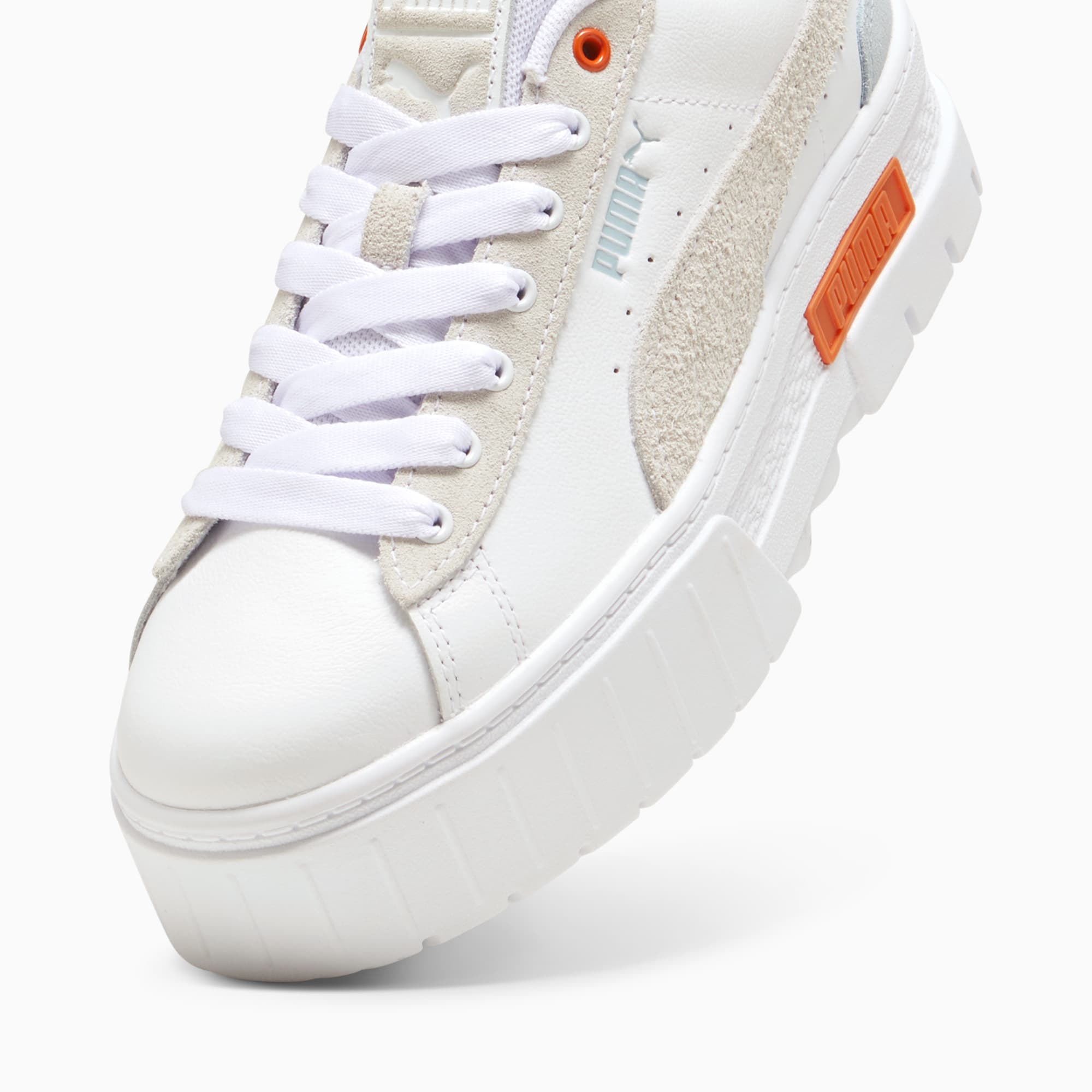Mayze Mix Women's Sneakers | PUMA White-Maple Syrup | PUMA