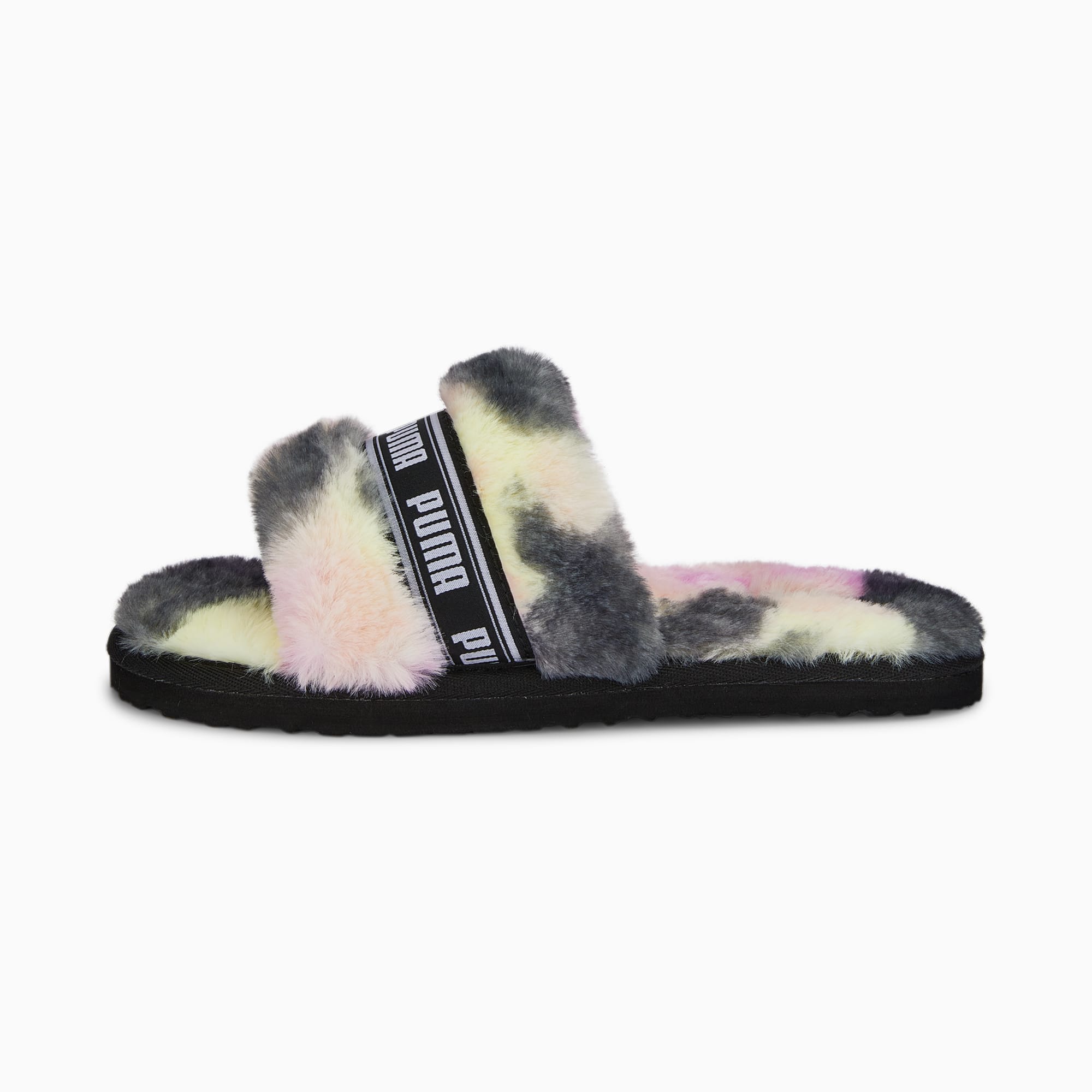 Puma slides fuzzy sales