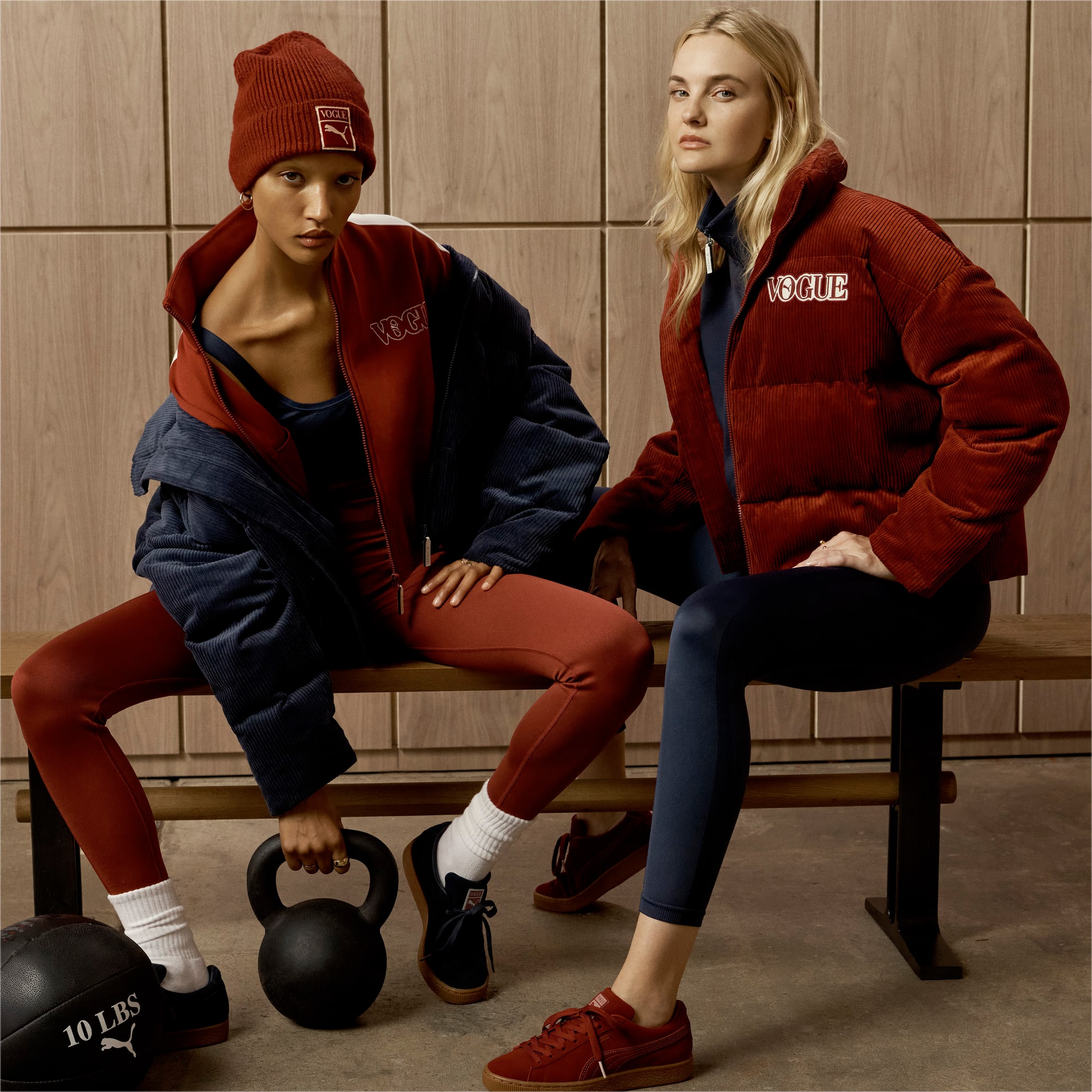 Puma red sneakers jacket clearance