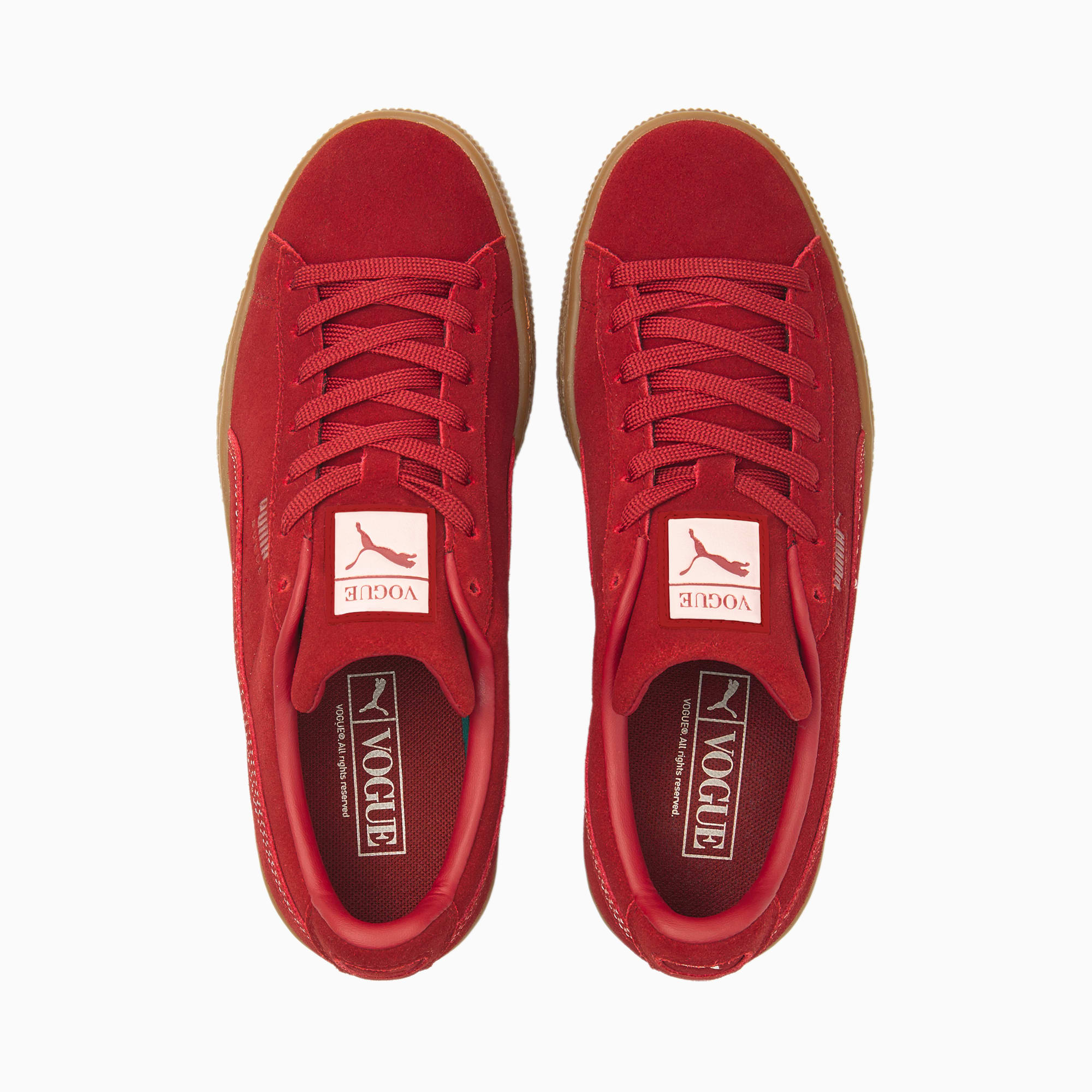x VOGUE Suede Classic Women | Intense Red-Intense Red | PUMA Footwear | PUMA