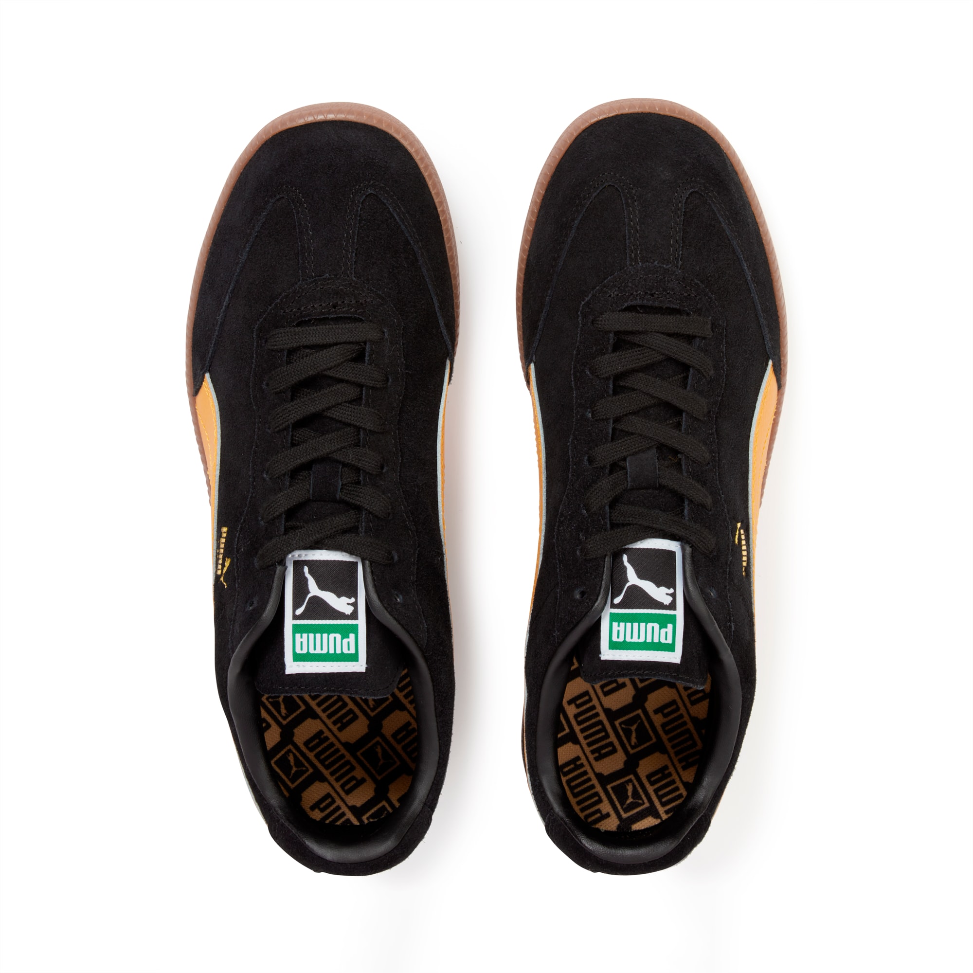 Puma liga suede hotsell black