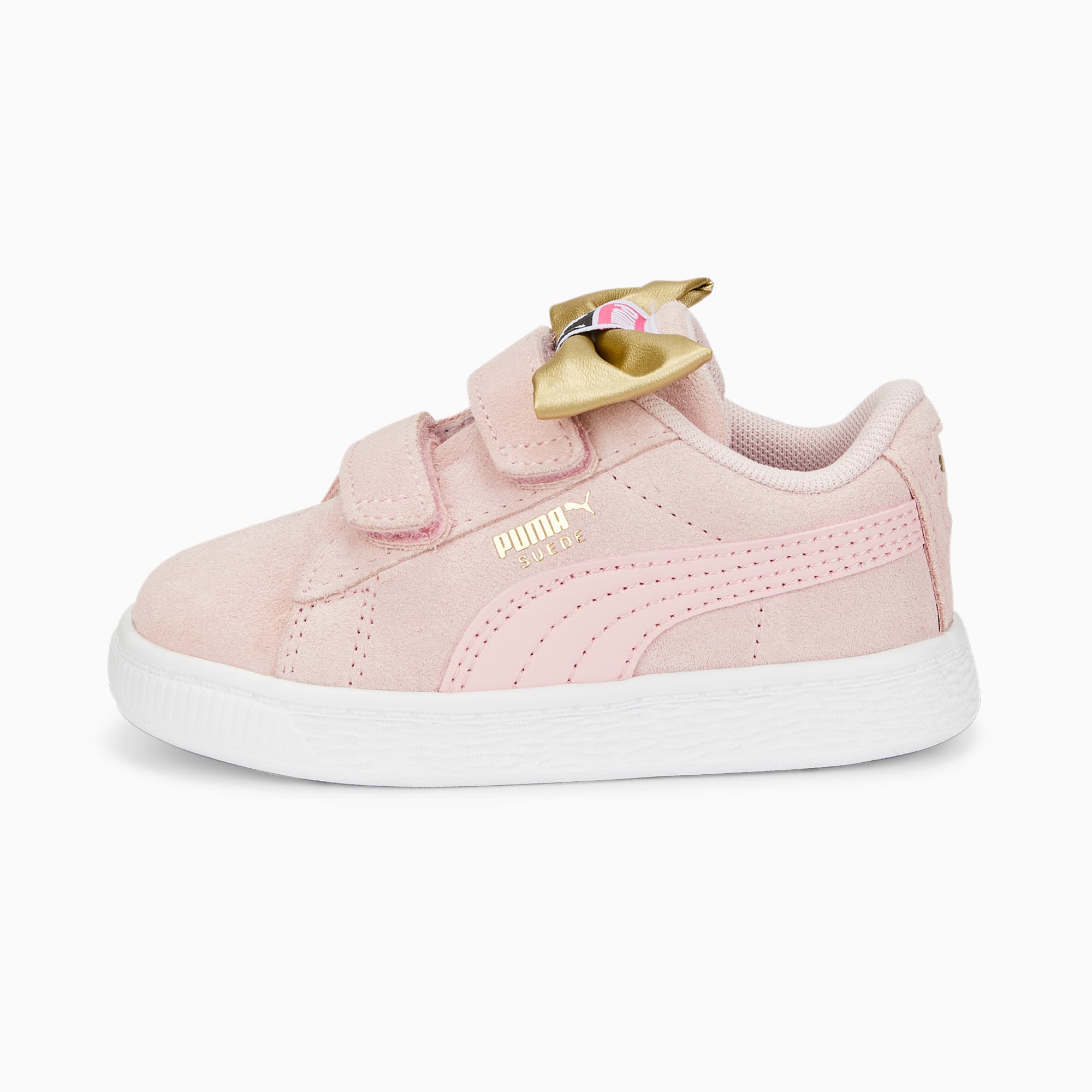 Puma suede shoes bow hot sale