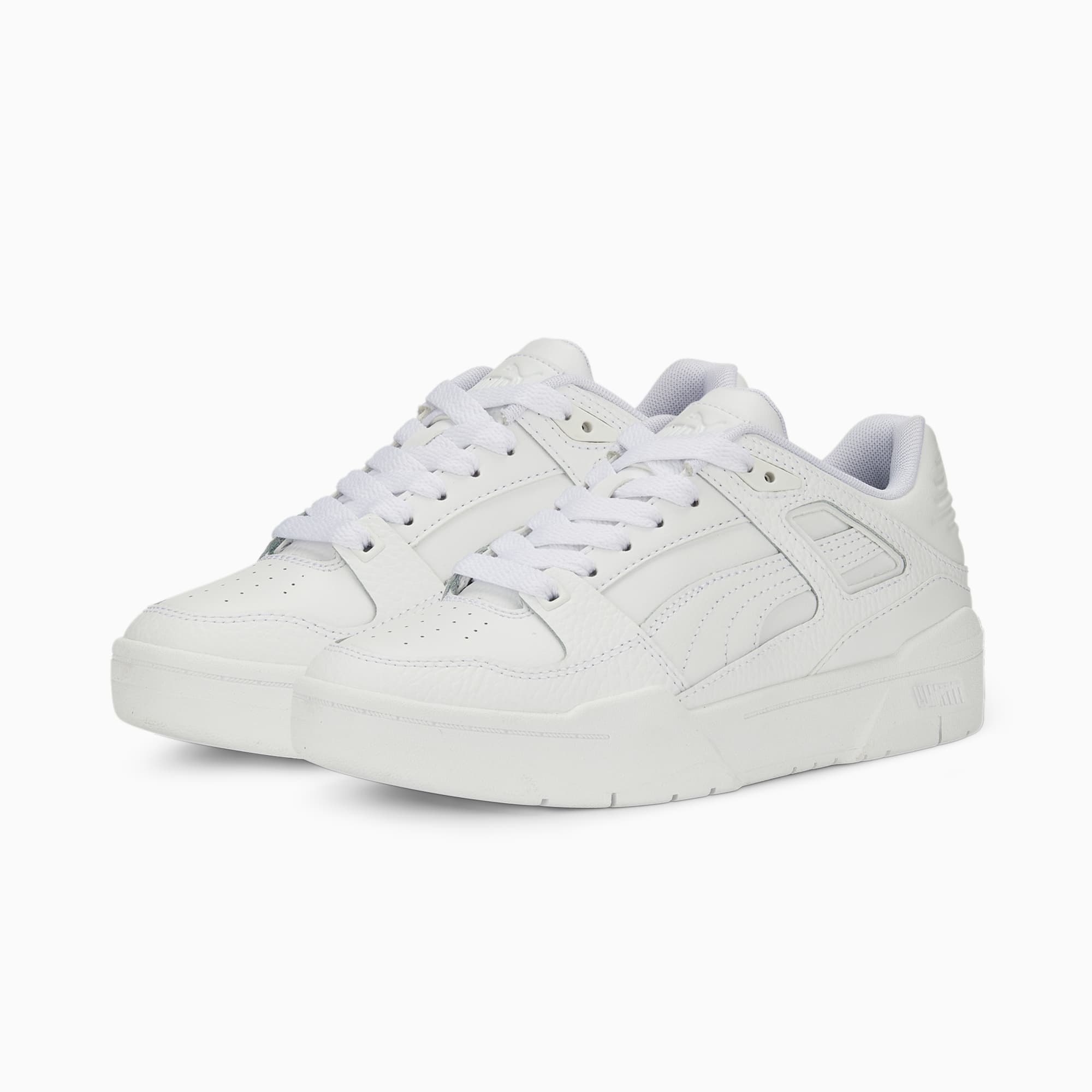 Big white sneakers sale