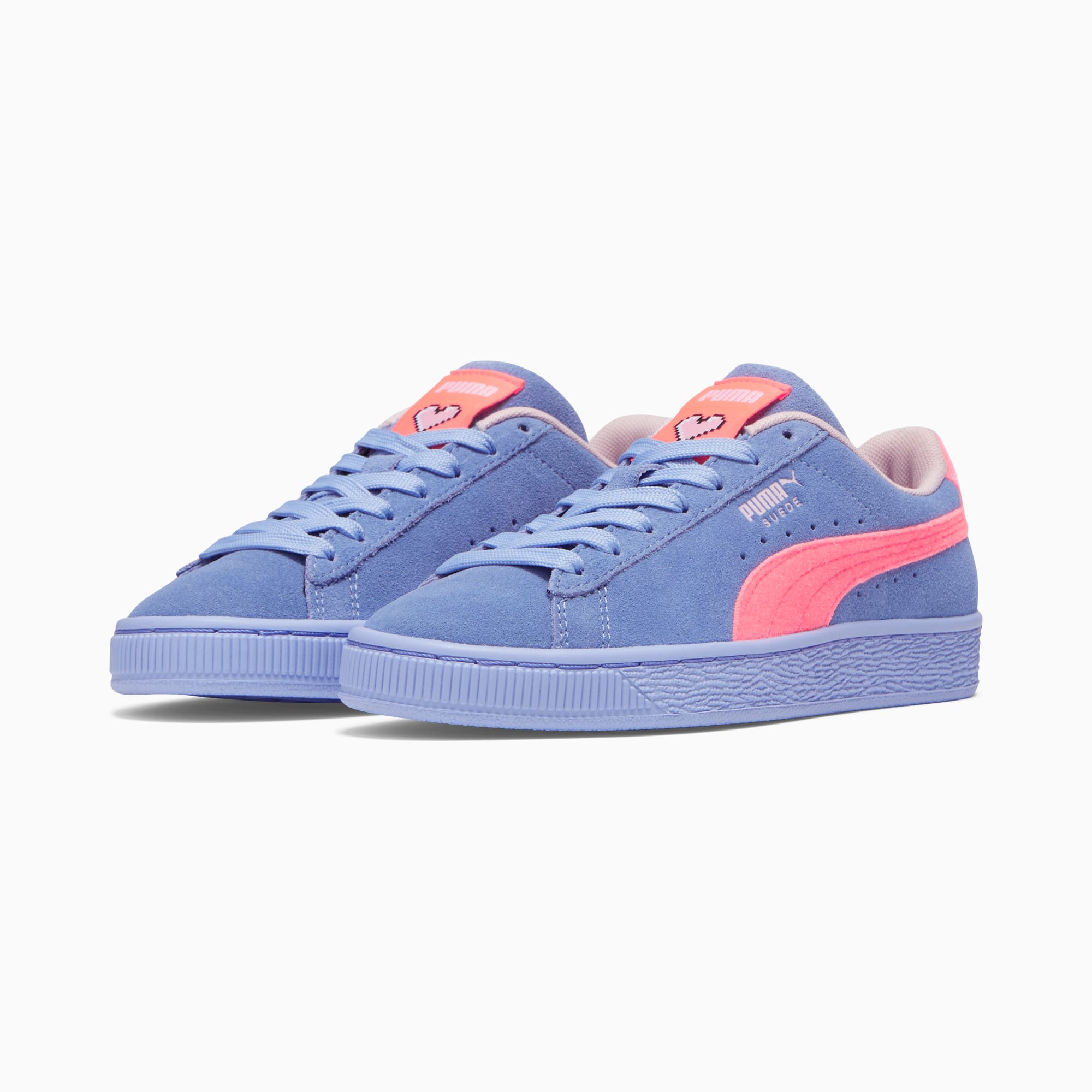 Puma select suede heart top valentine