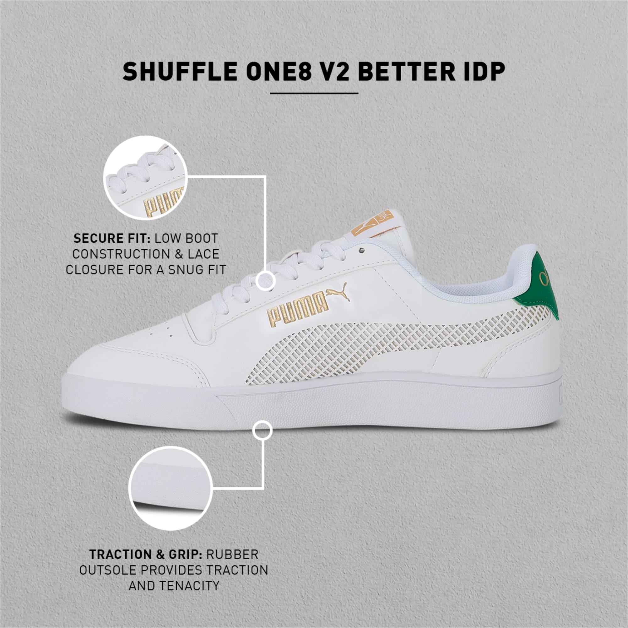 PUMA x one8 Shuffle V2 Men s Sneakers PUMA