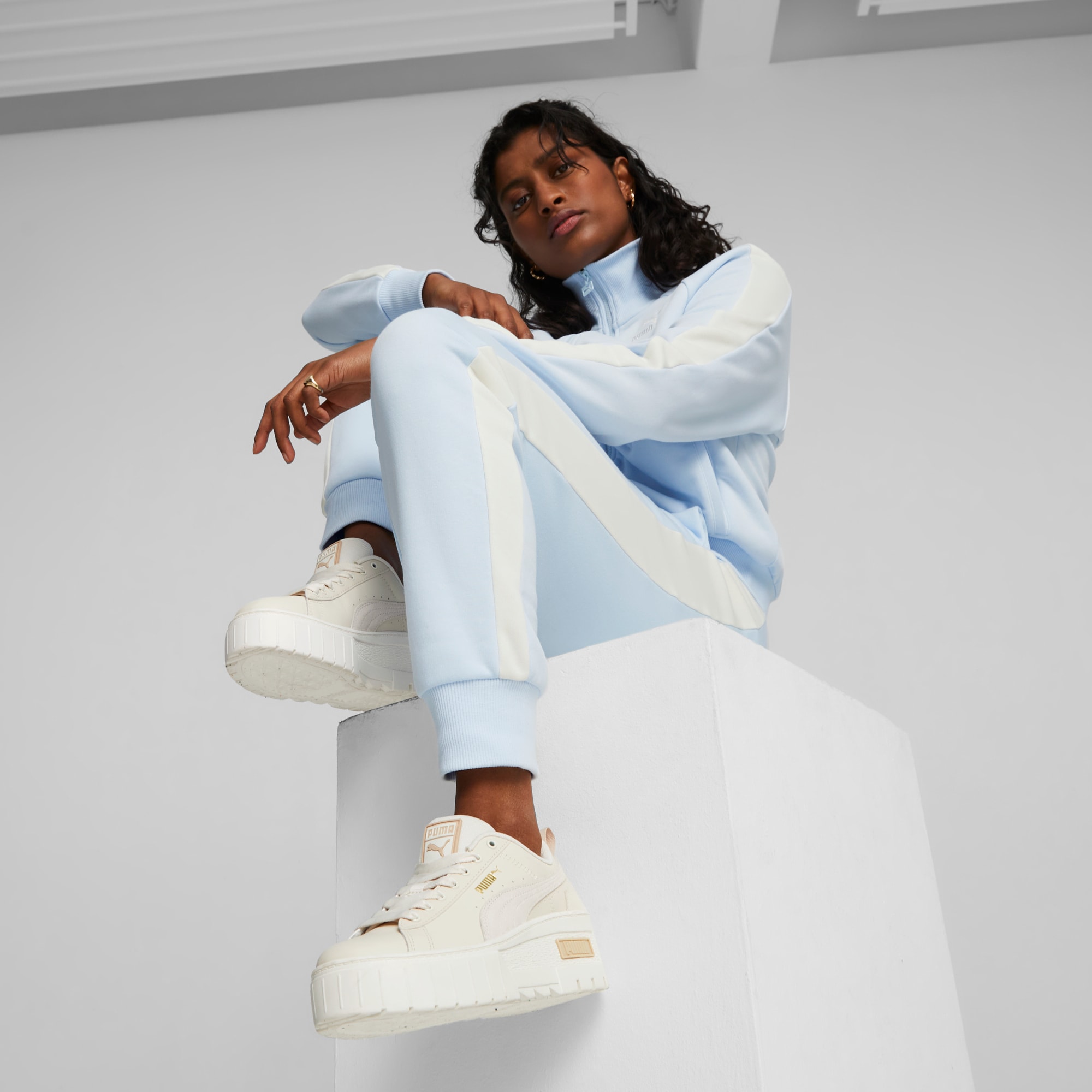 Puma wedge sneakers best sale womens