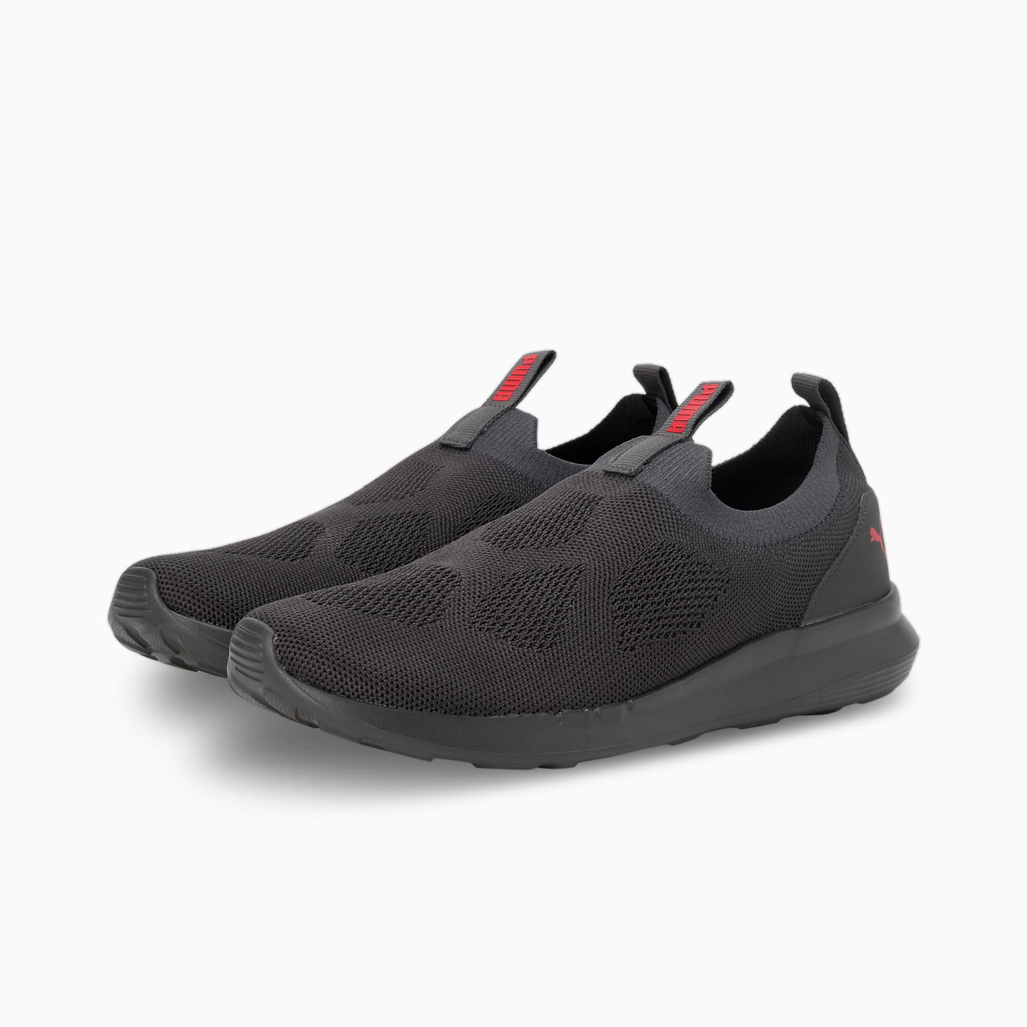 Puma slip ons grey men on sale