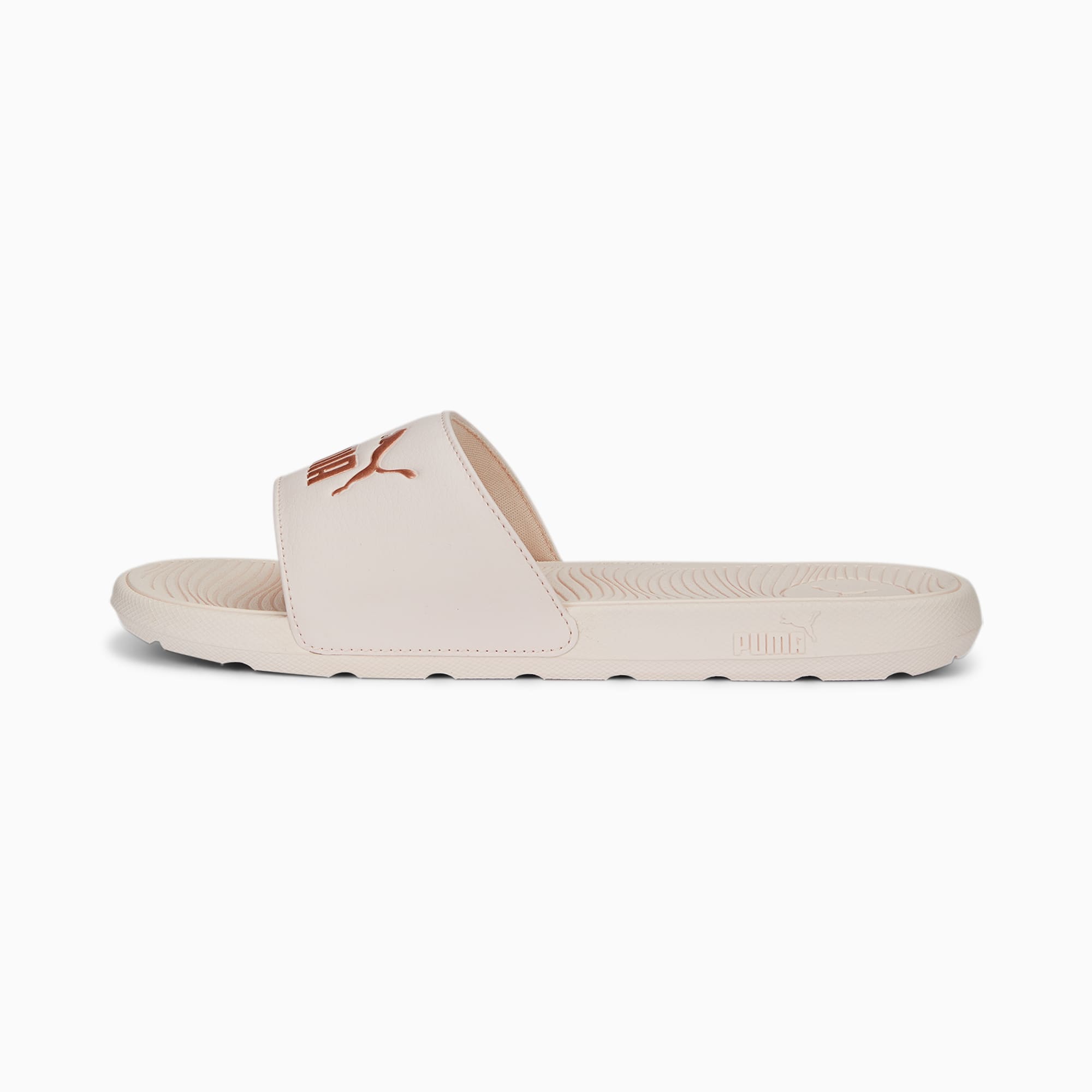 Puma rose gold slides hotsell