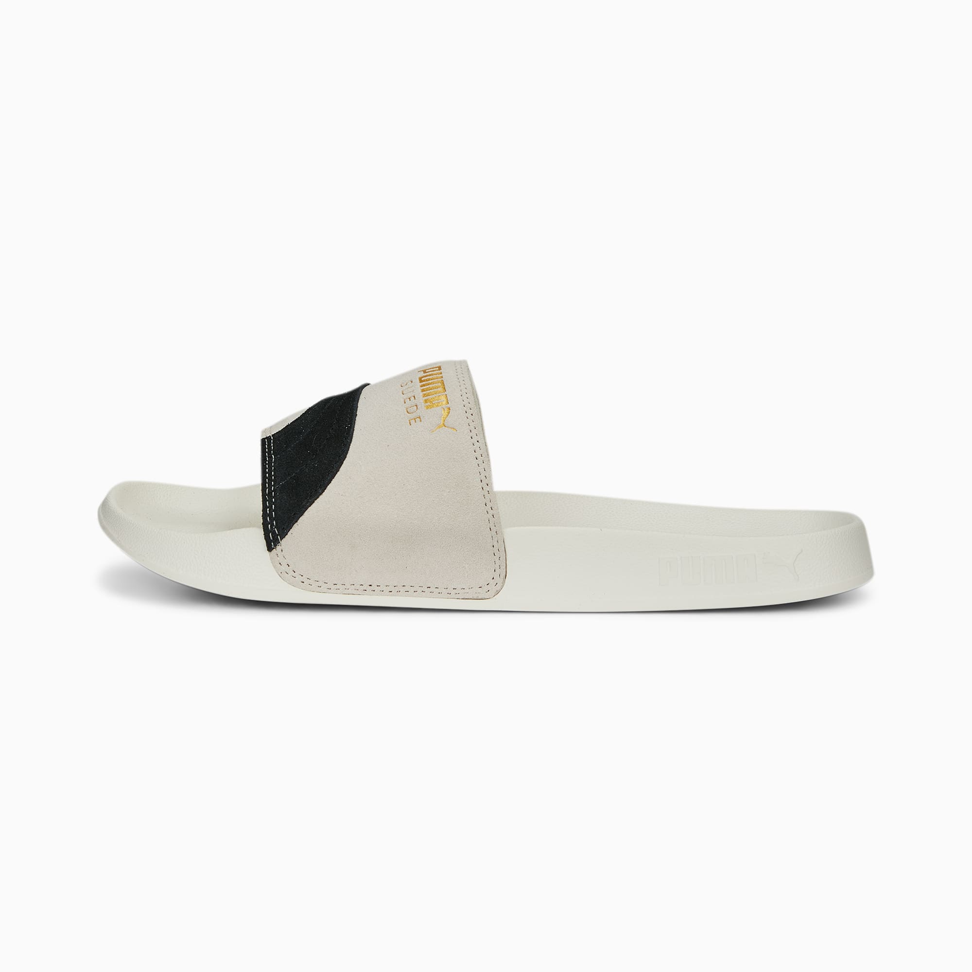 Suede puma slides discount