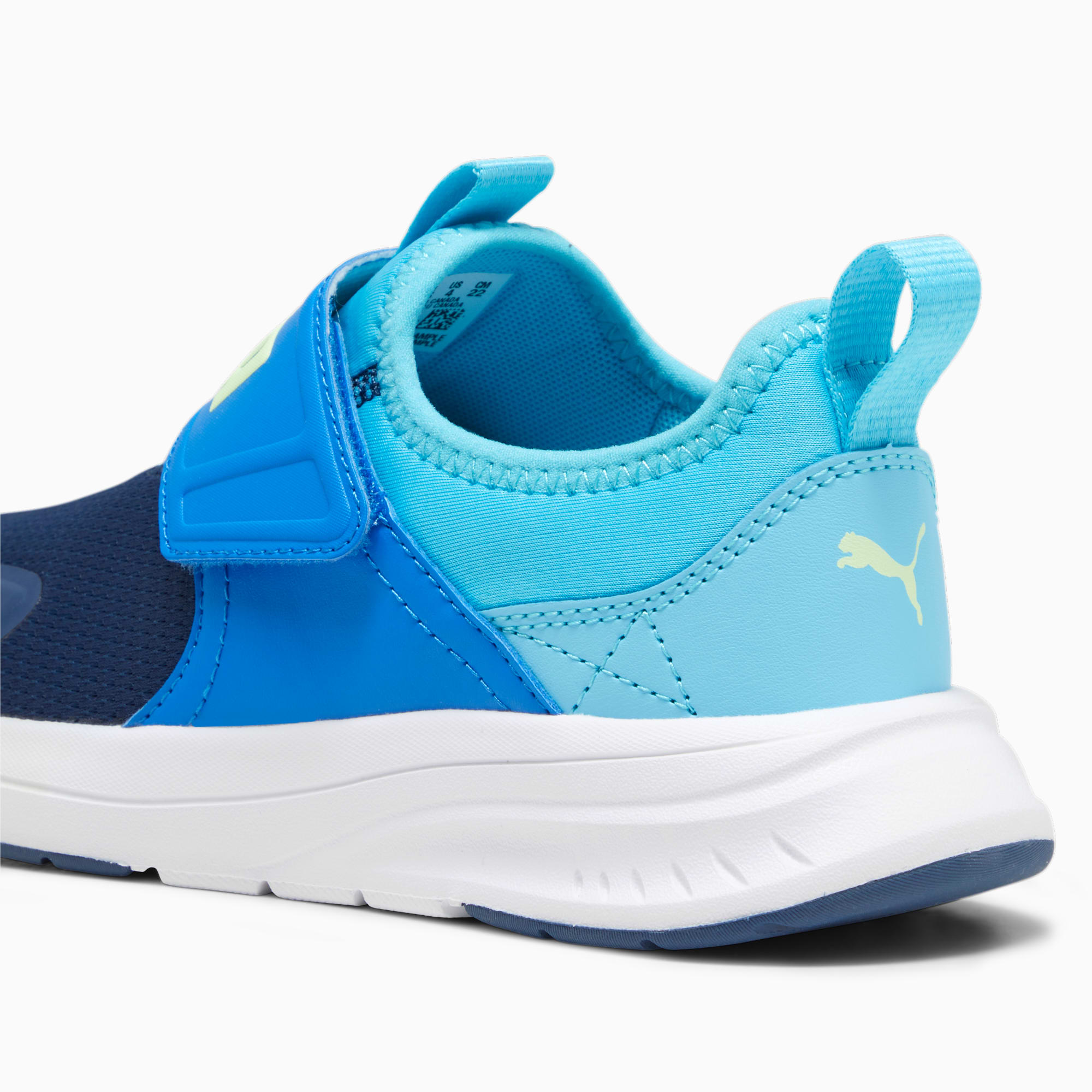 Evolve Slip On Shoes Youth Persian Blue Bright Aqua Spring Fern