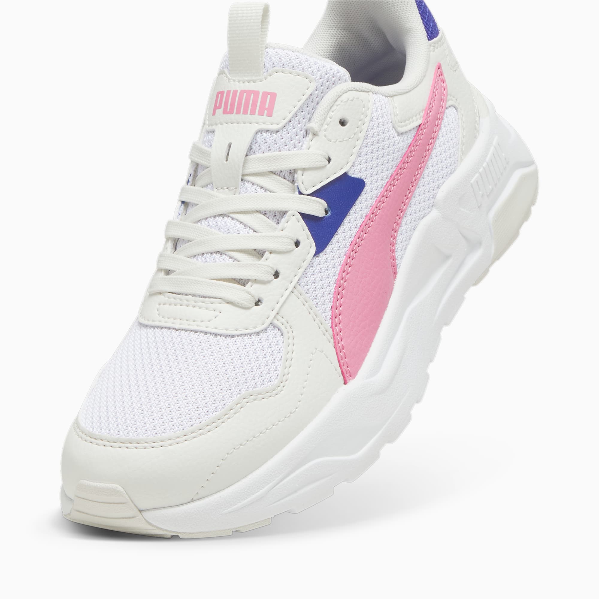 ◆PUMA◆ Trinity Light White Gray 38929228 389292-28 Trinity Lite Sneakers Men | PUMA White-PUMA Black-Cool Light