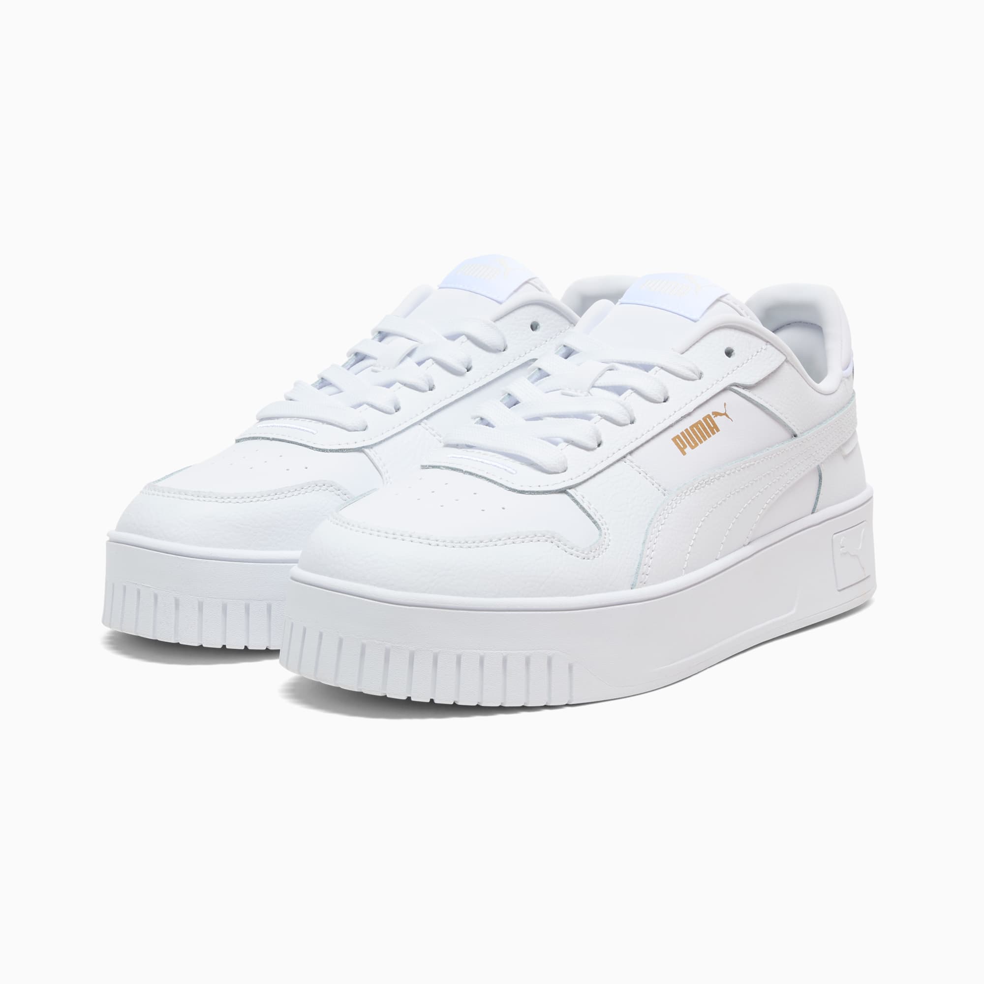 Zapatillas blancas Puma Carina Street para mujer online en MEGACALZADO