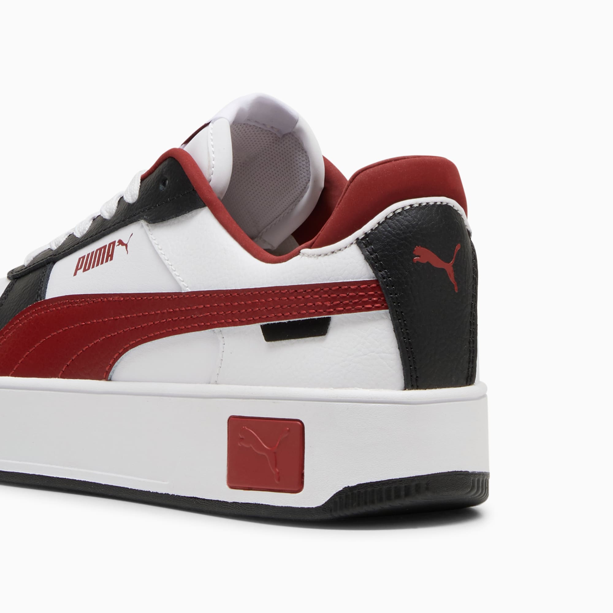 Red and black pumas platform outlet