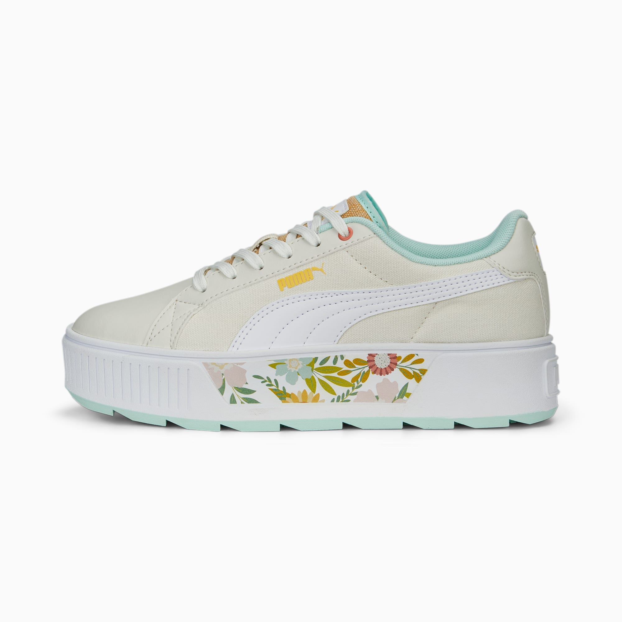 Flower puma sneakers top