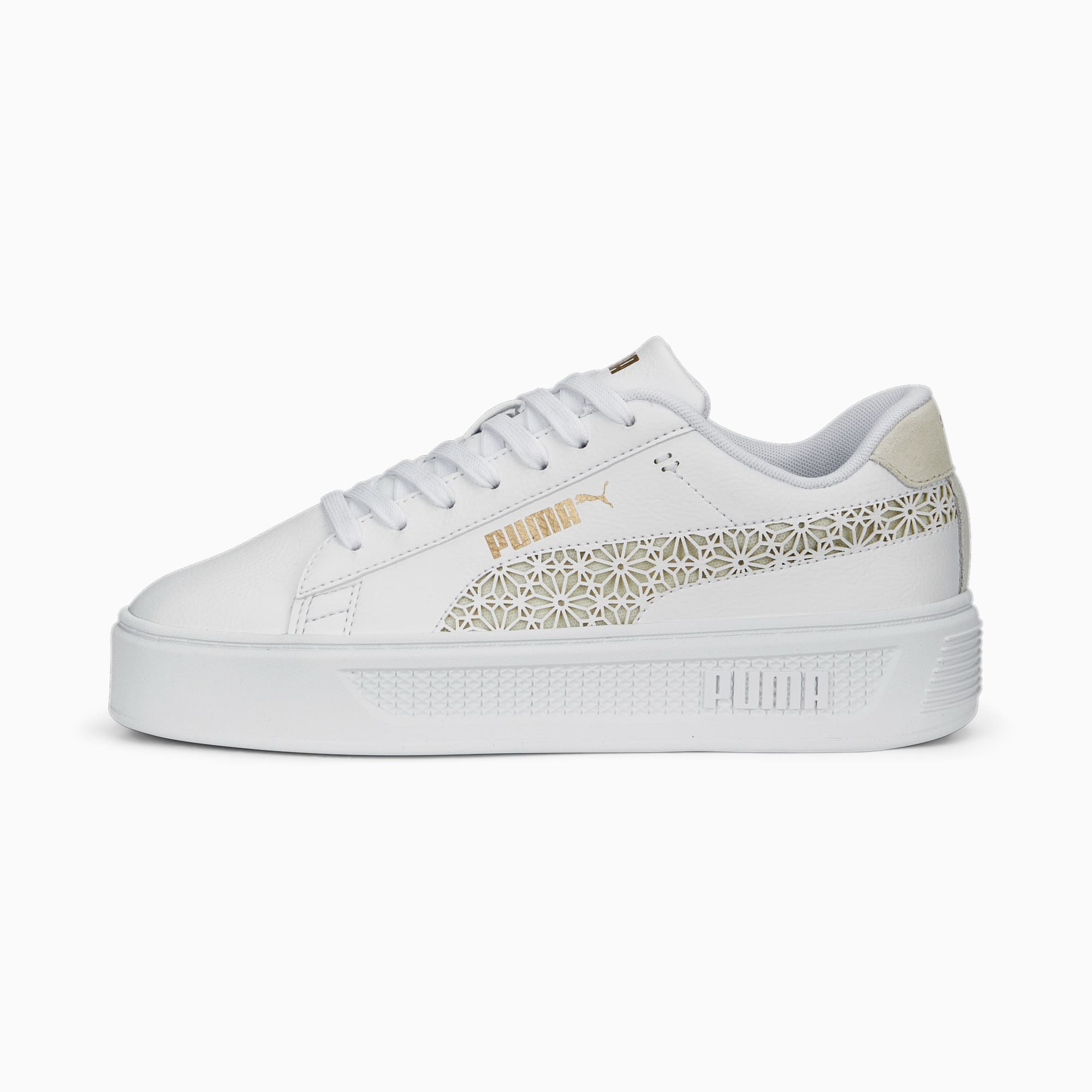 Puma Smash v3 Platform Sneaker - Women's