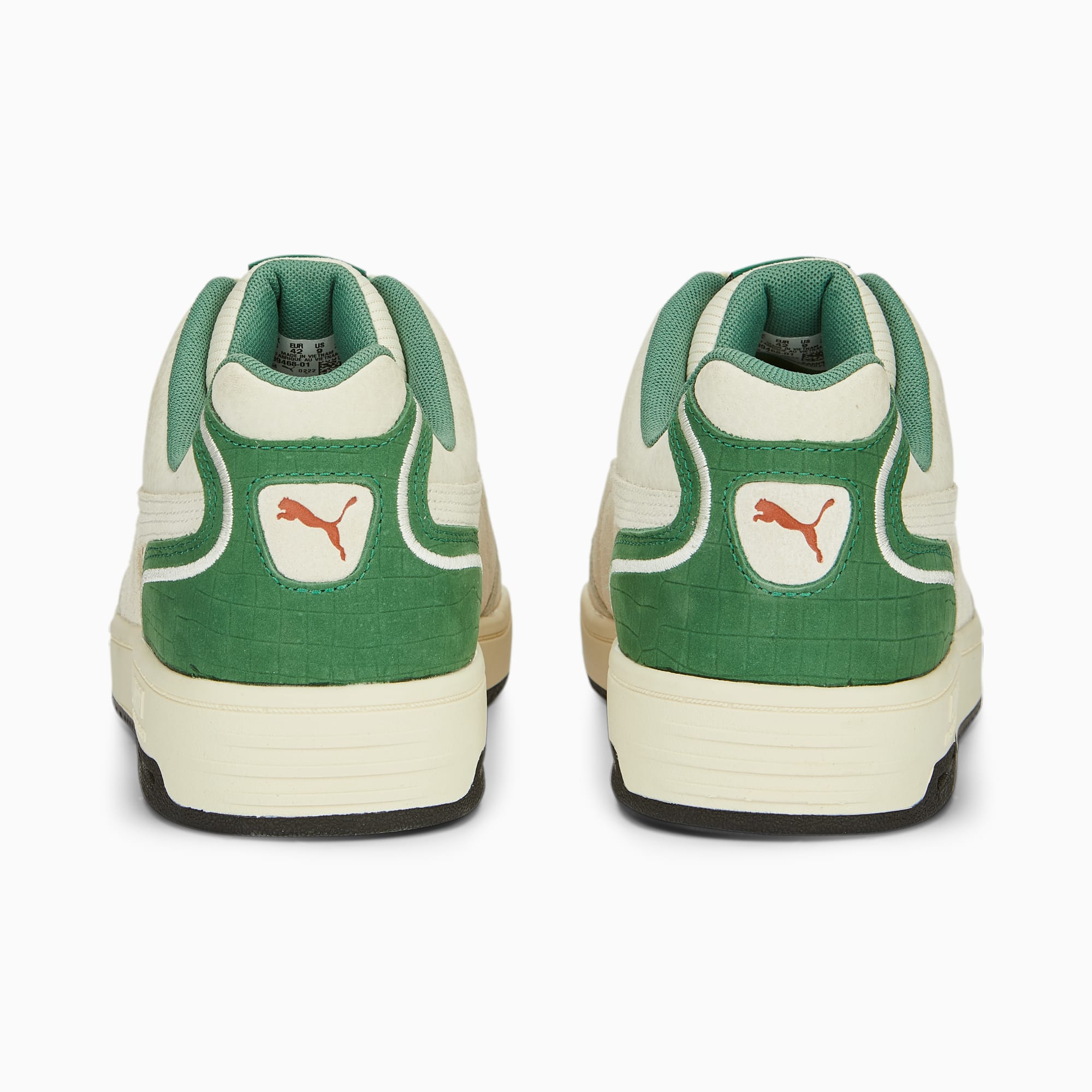 Teal green top sneakers