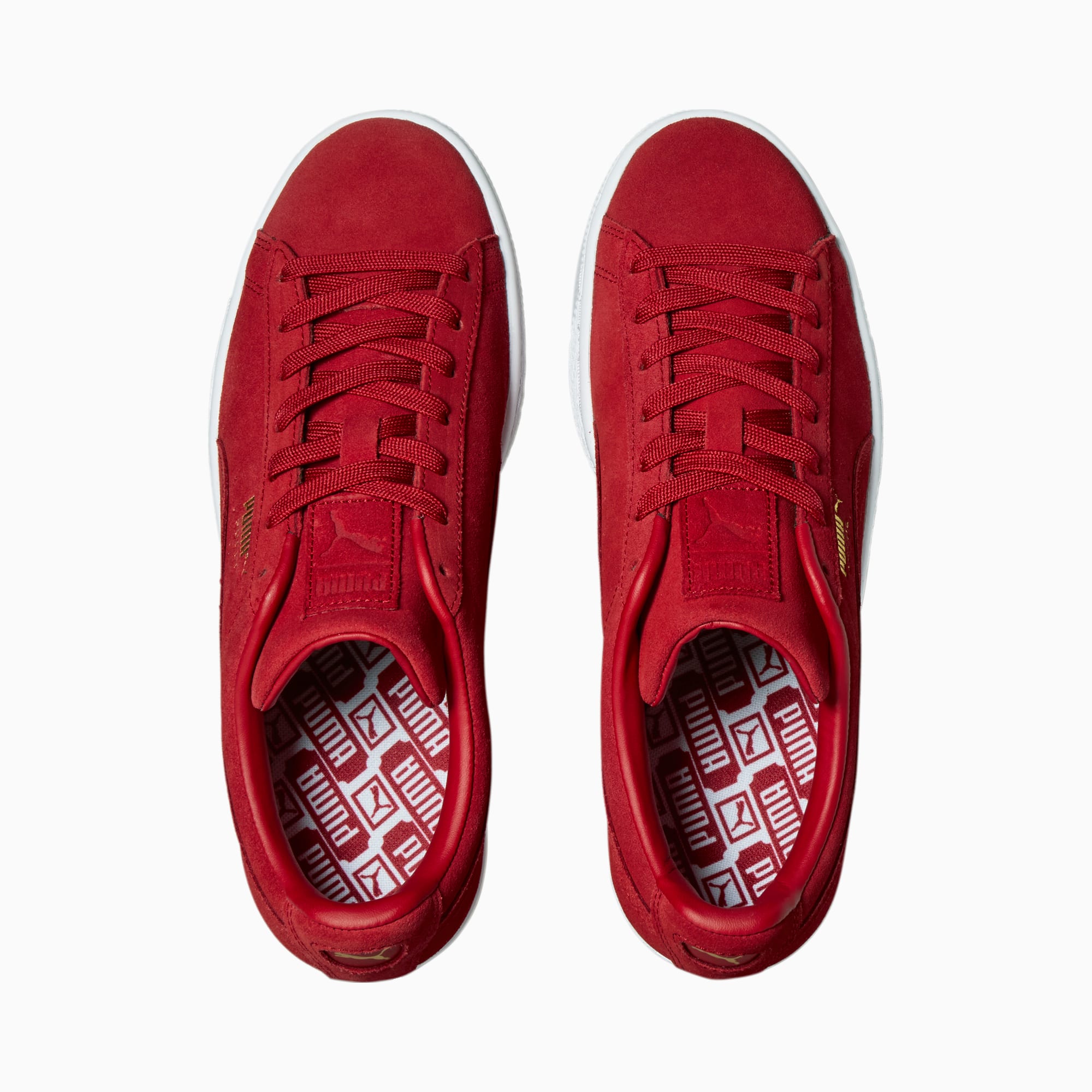 Puma all red suede outlet