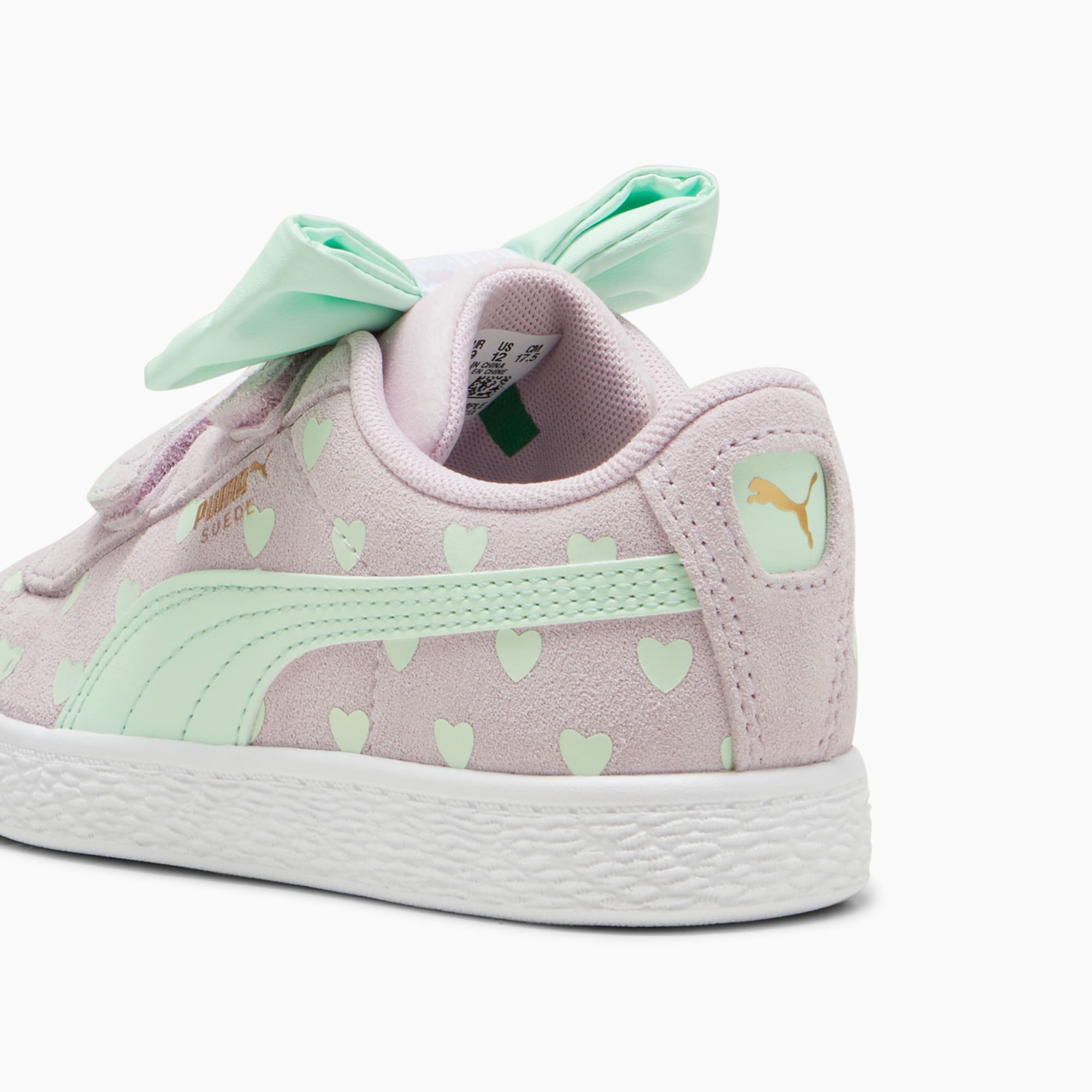 Puma basket bow kids hotsell