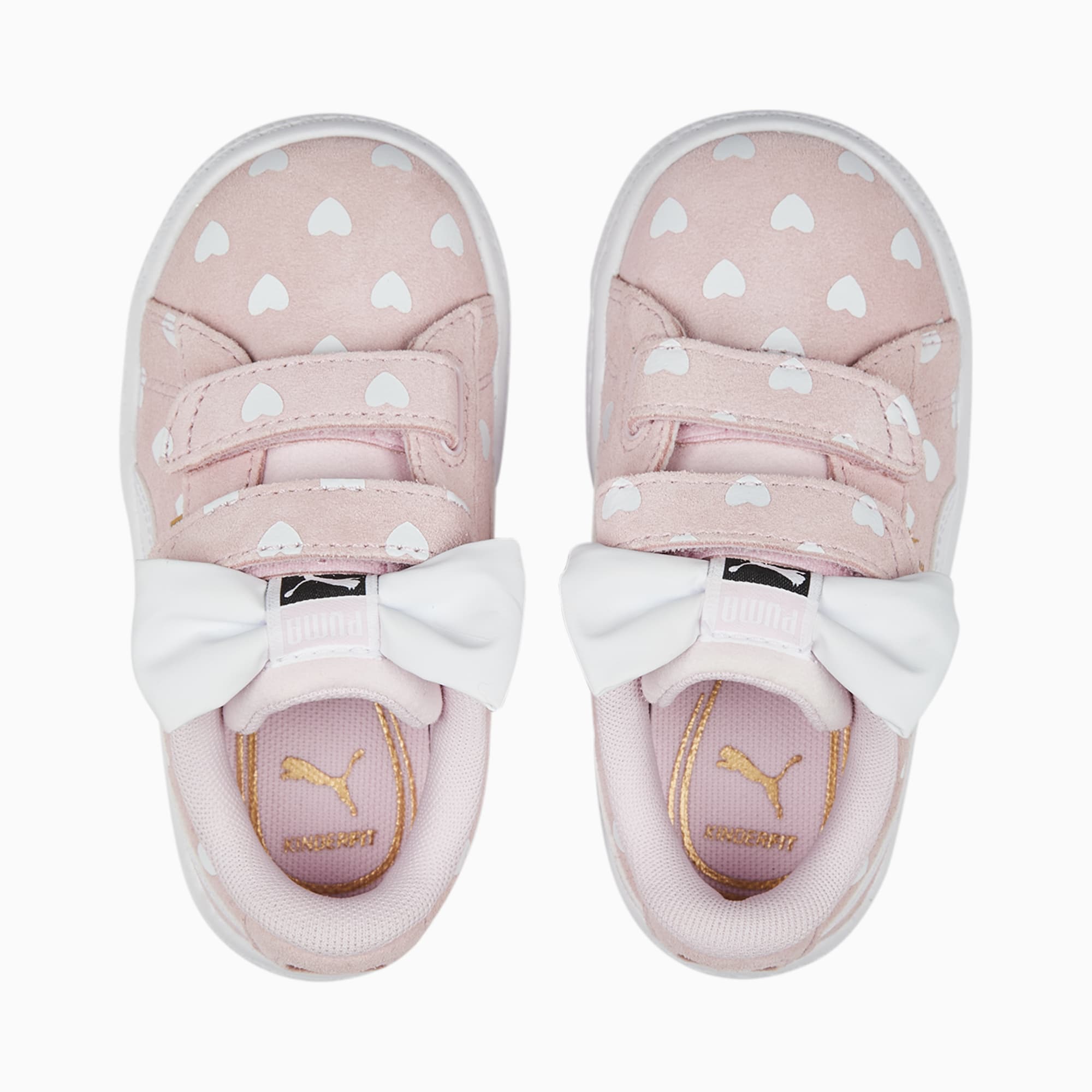 Infant puma bow trainers discount