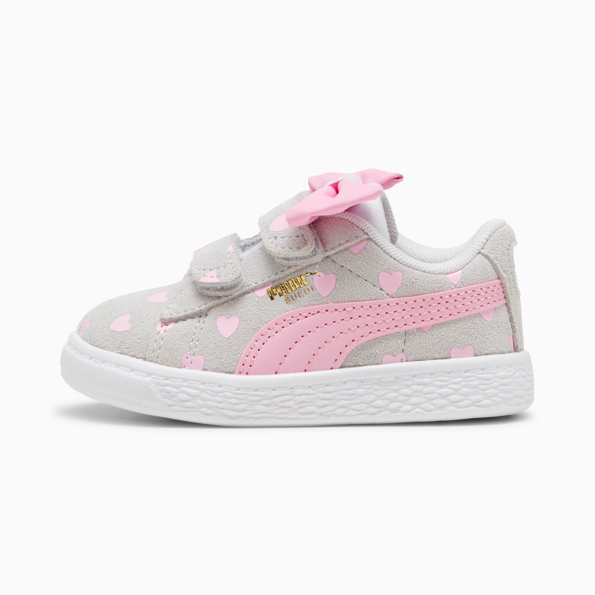 Tenis puma gris rosa sale
