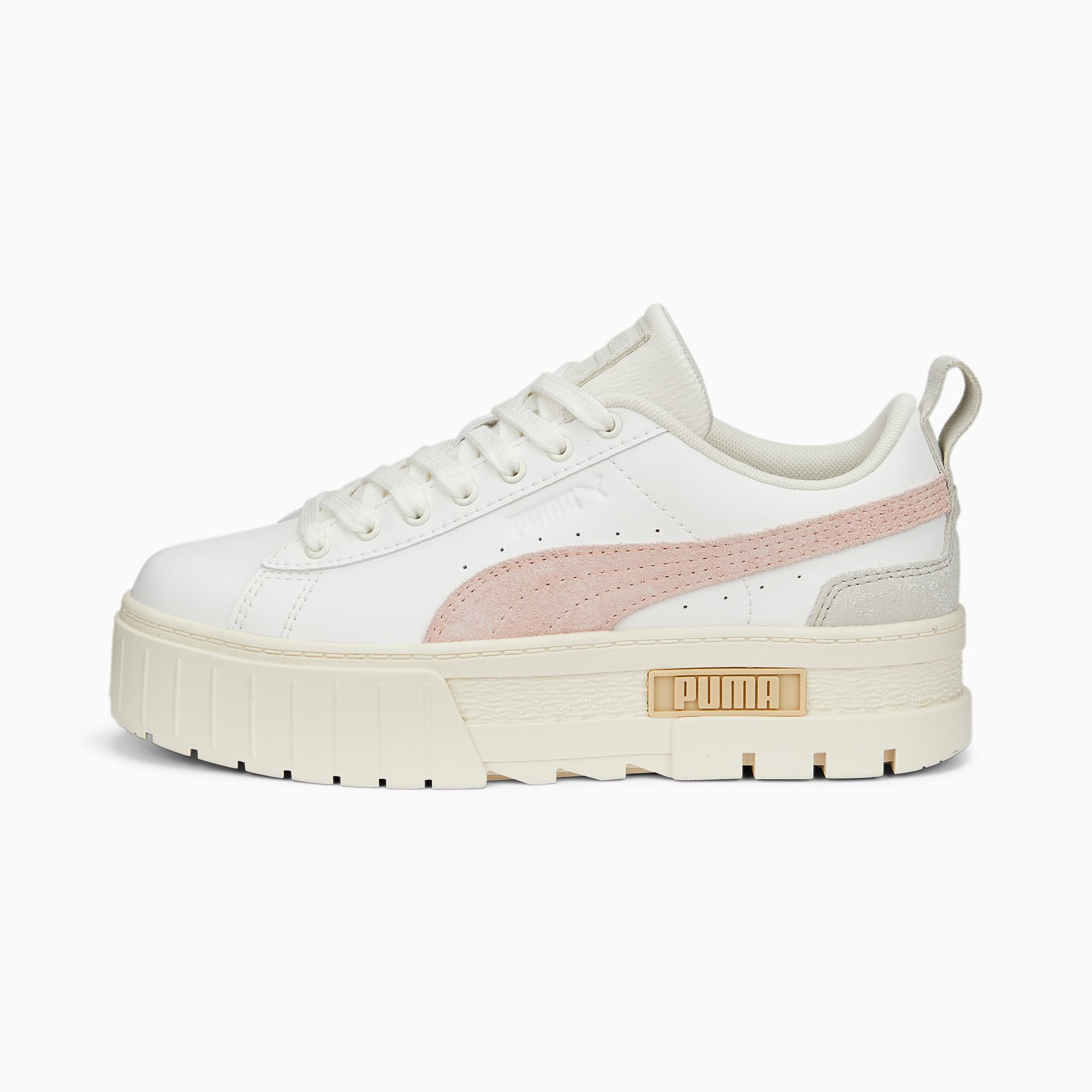 Mayze Thrifted Sneakers Women Warm White PUMA Platform PUMA