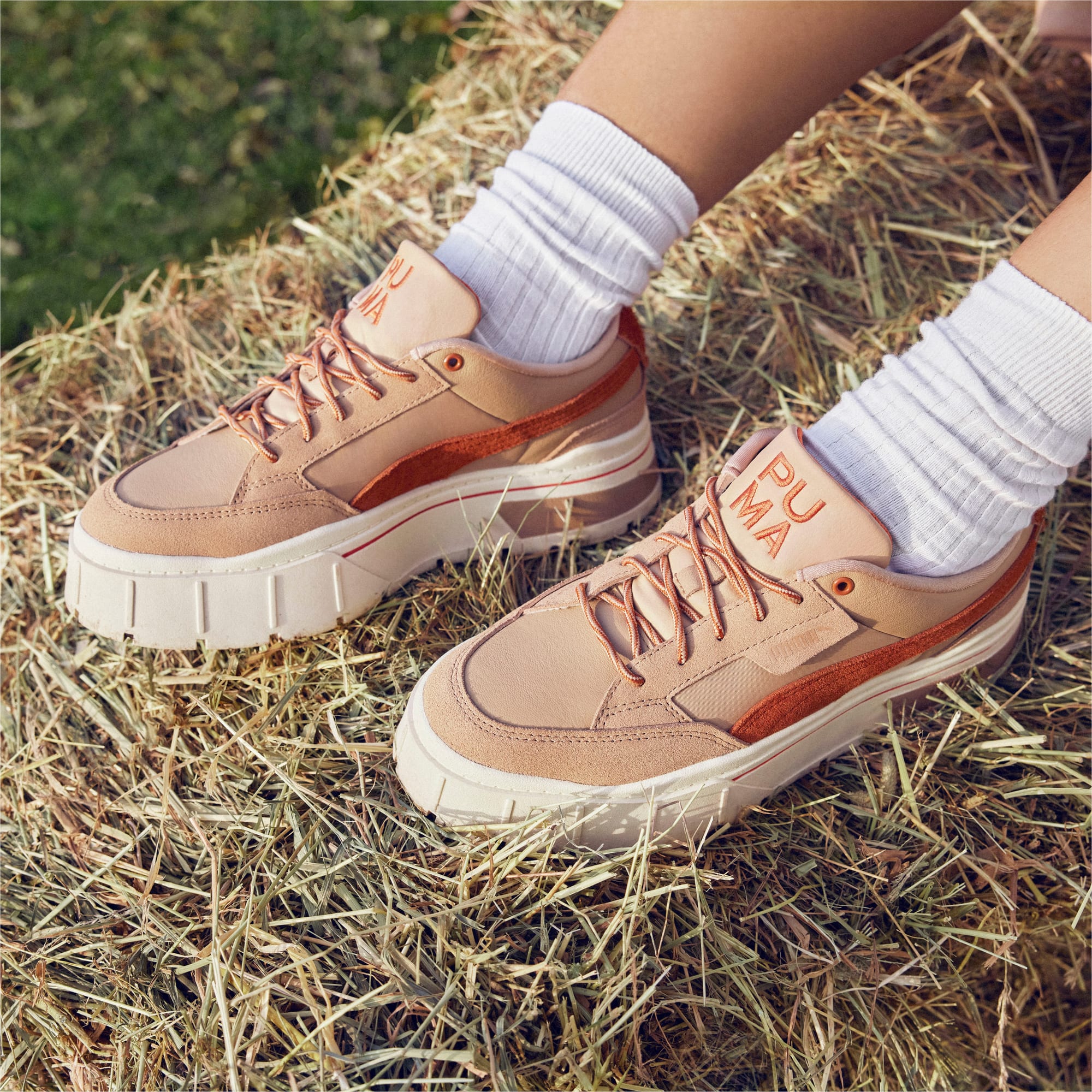 Puma basket brights yoyo women brown new arrivals
