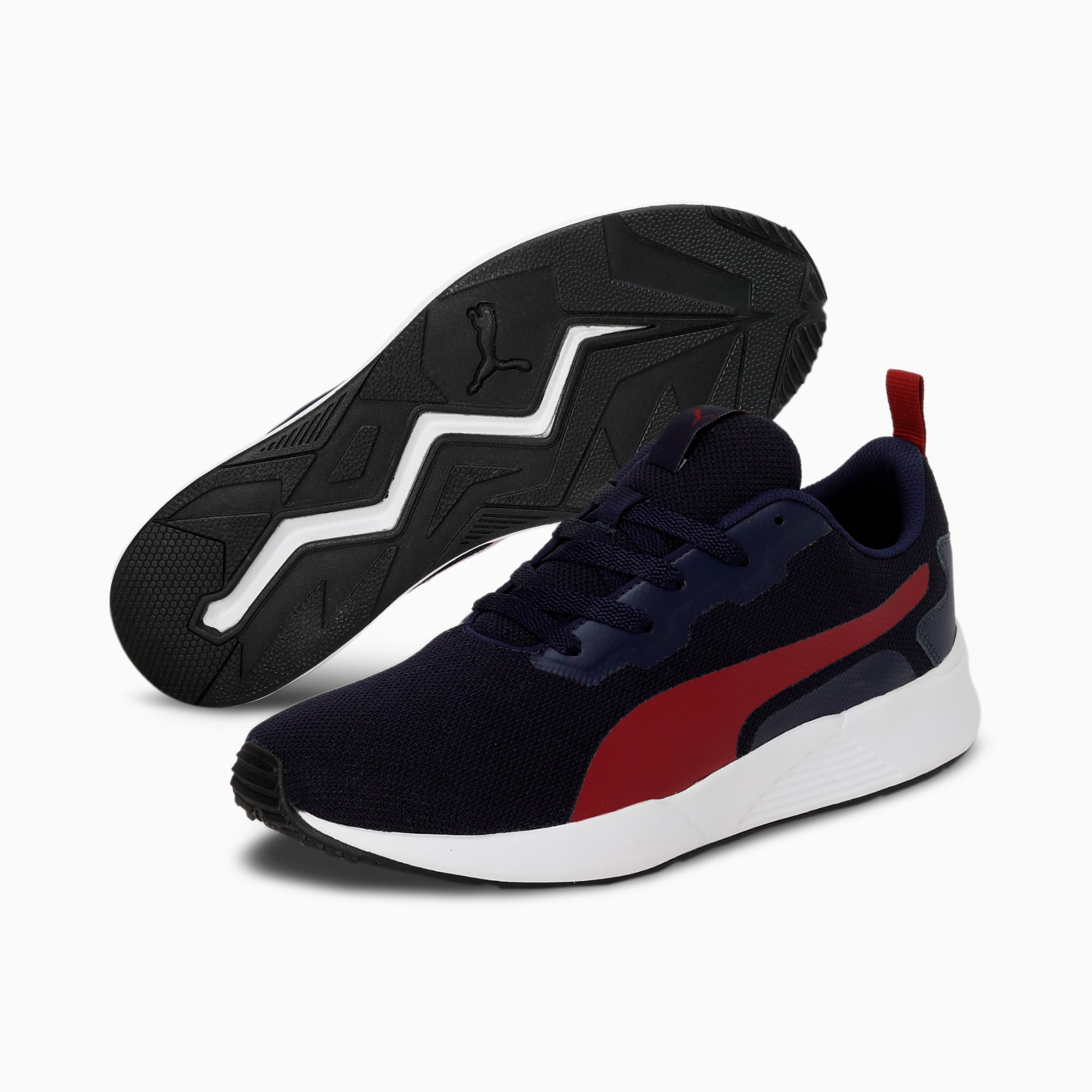 Puma blue shoes zip cheap
