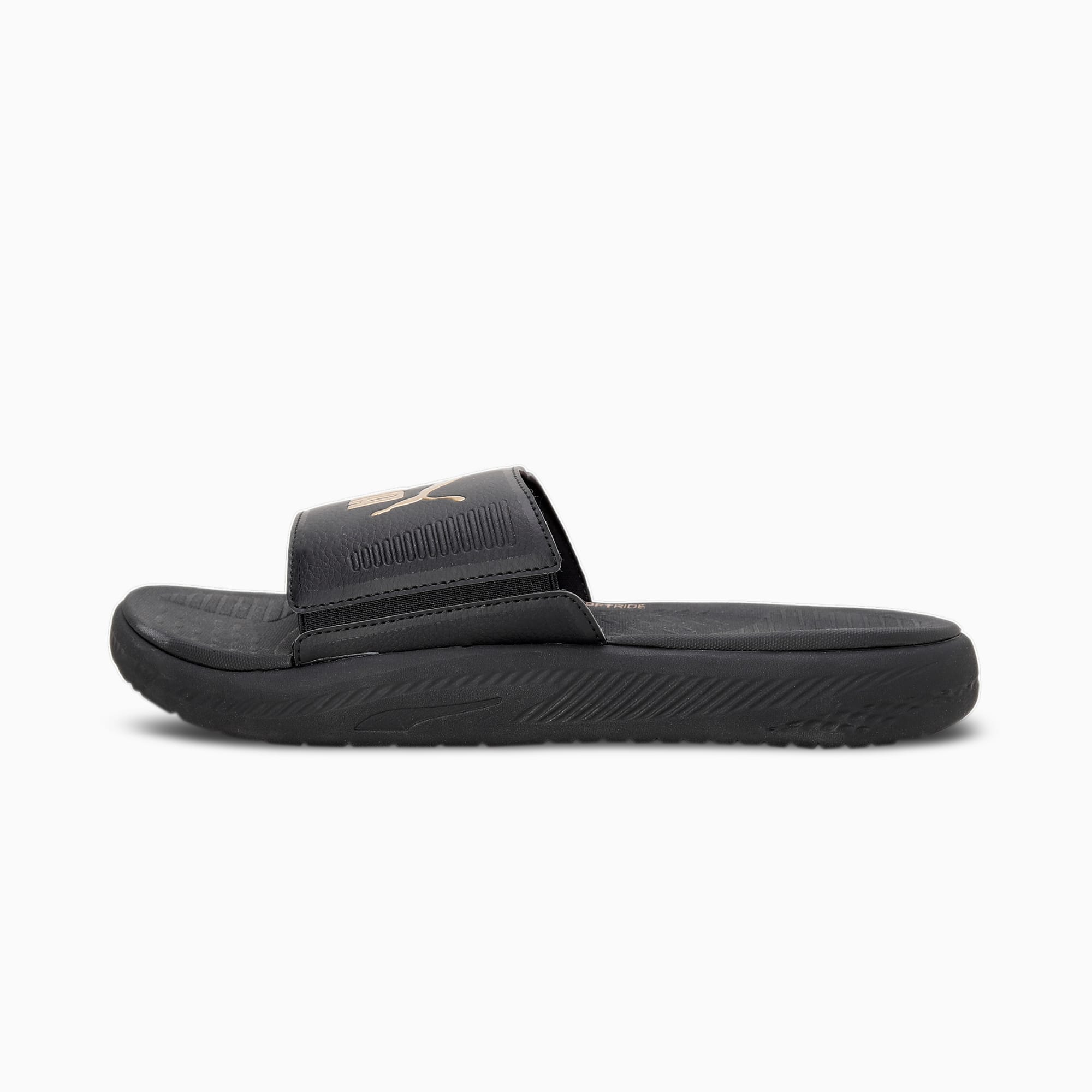 Puma one8 slides black clearance