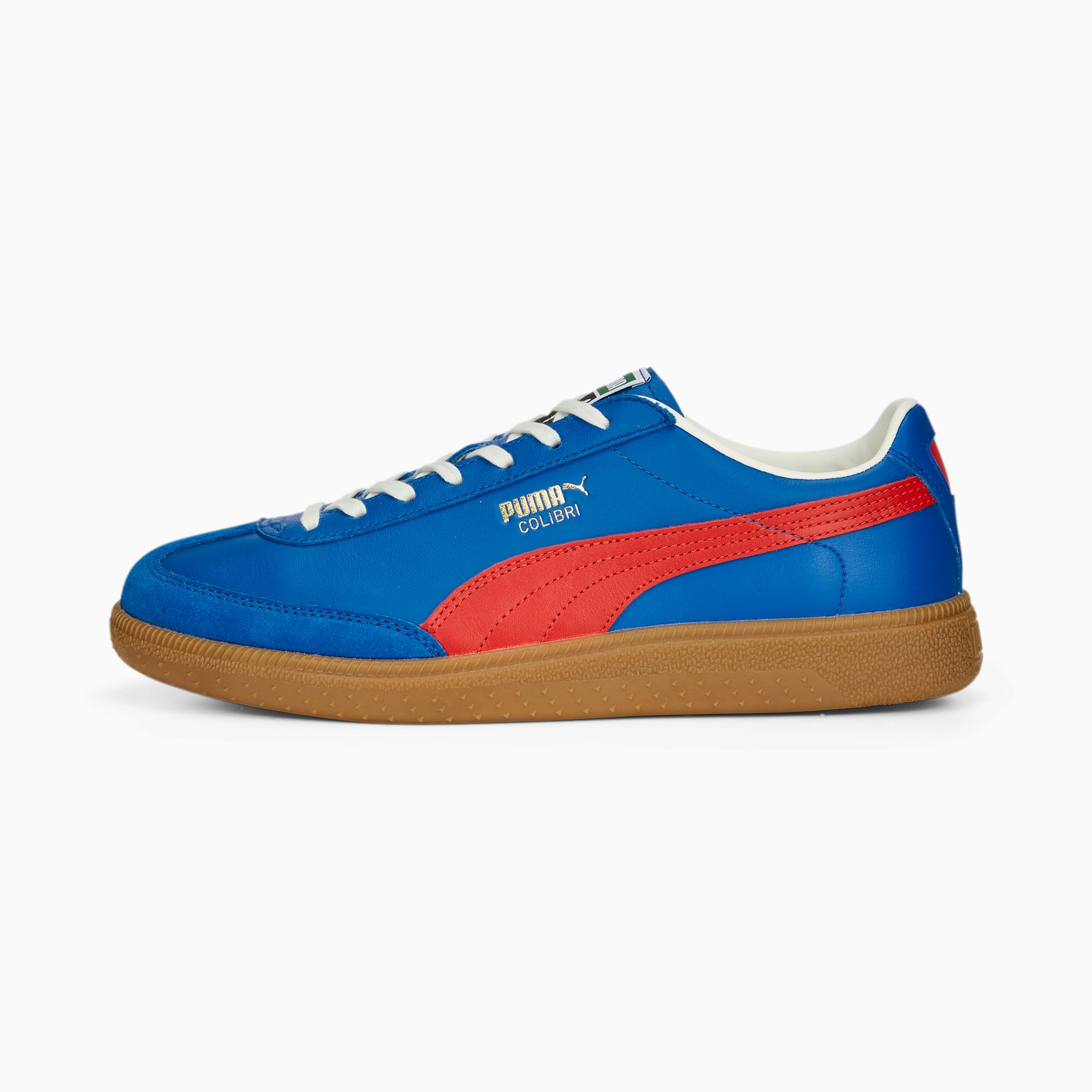 Puma blue red discount