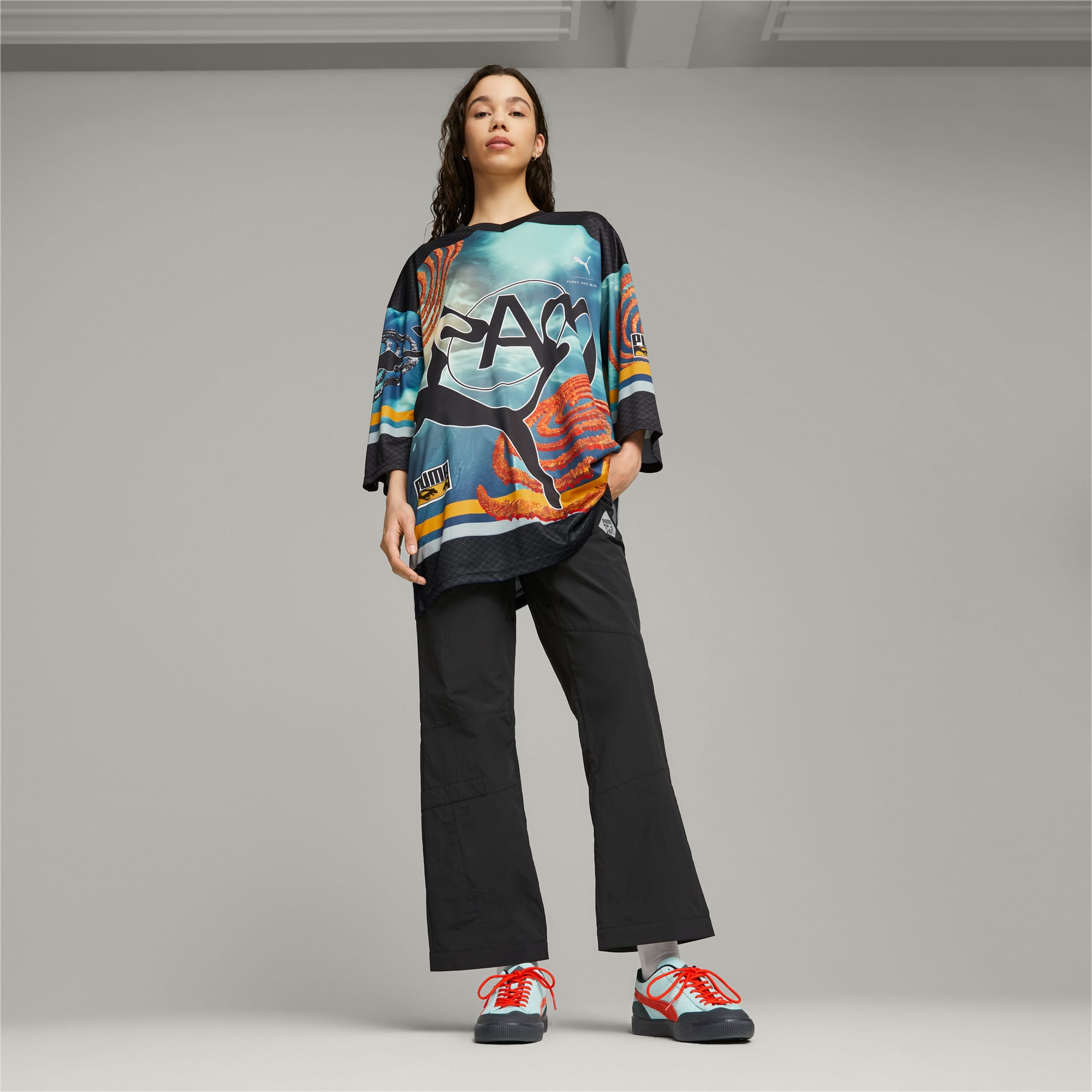 PUMA x PERKS AND MINI Clyde Rubber Sneakers