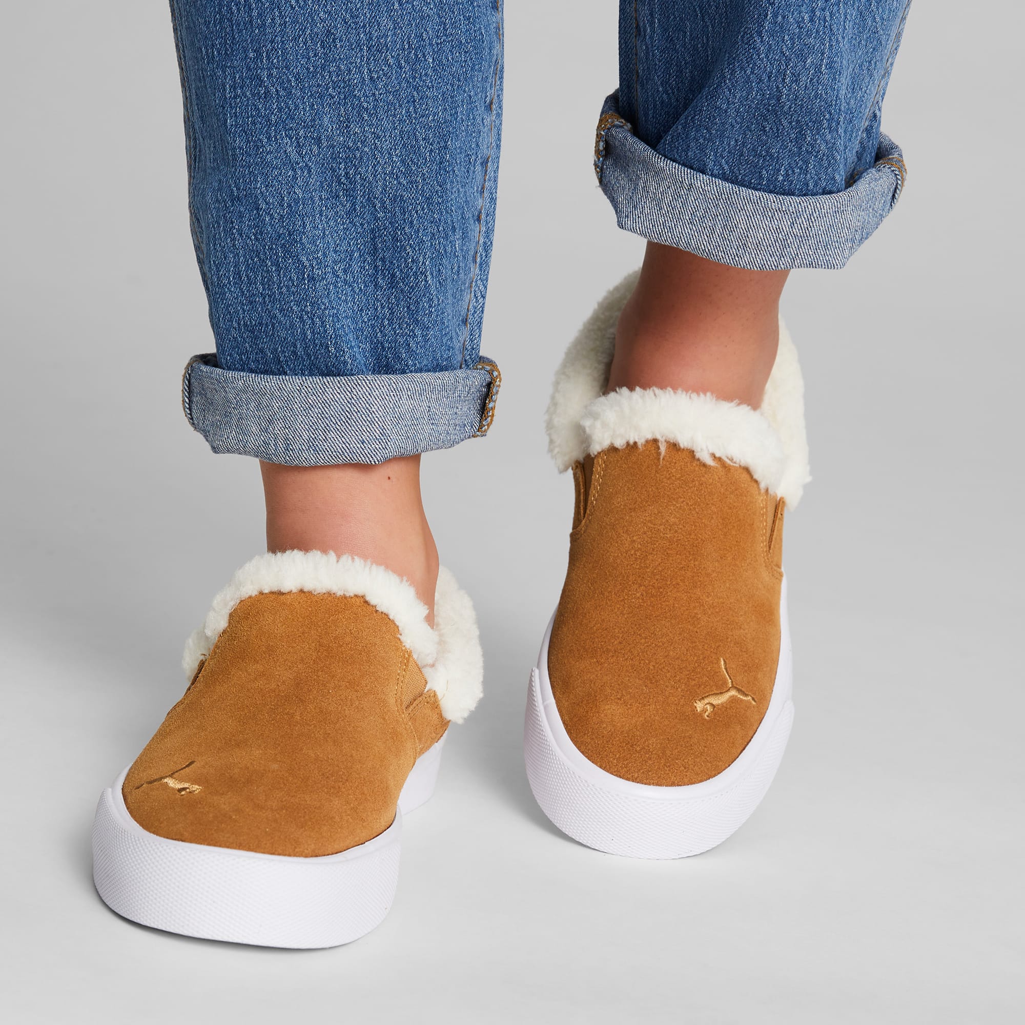 Bari Comfort Sherpa Women s Slip On Shoes