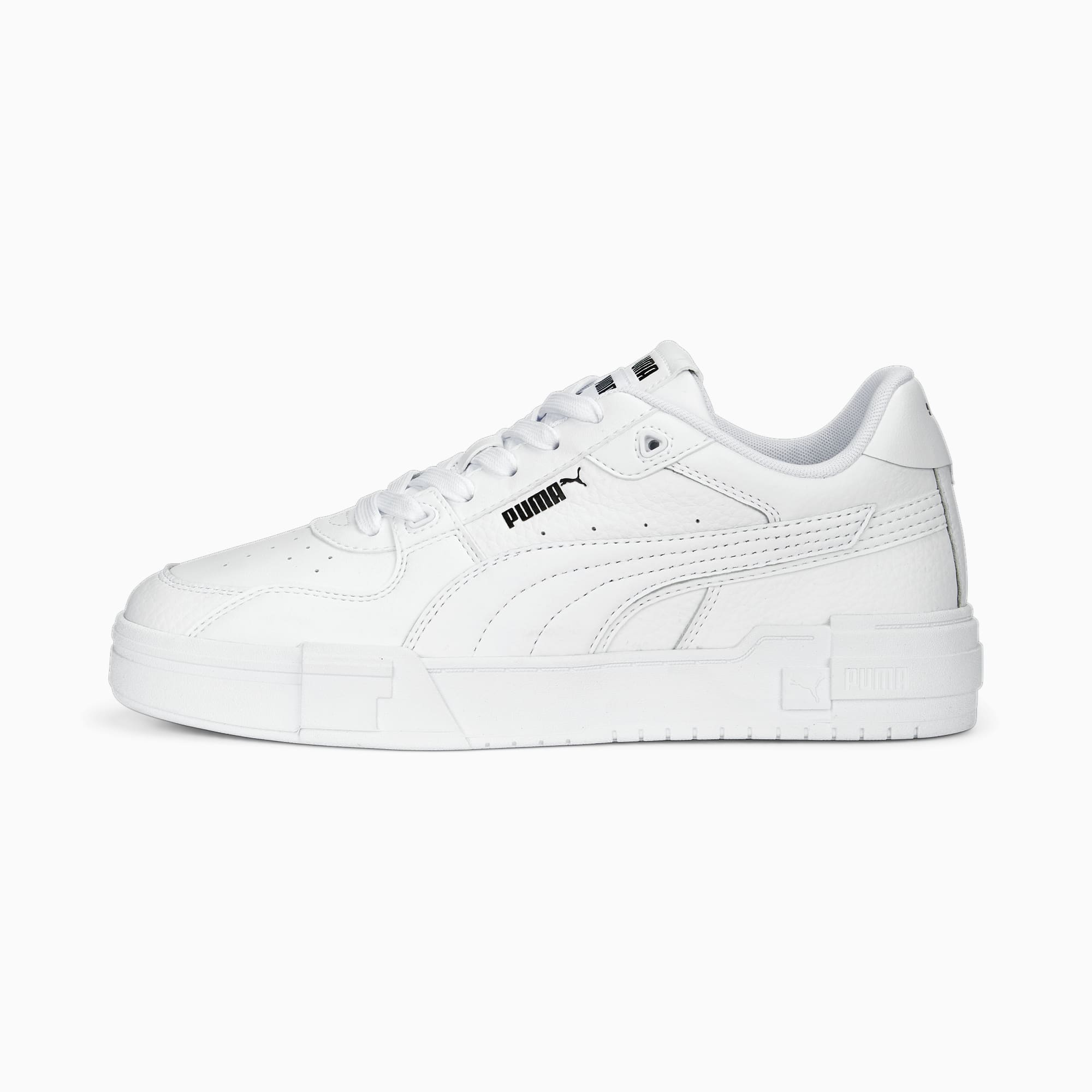 Puma white leather tennis shoes hotsell