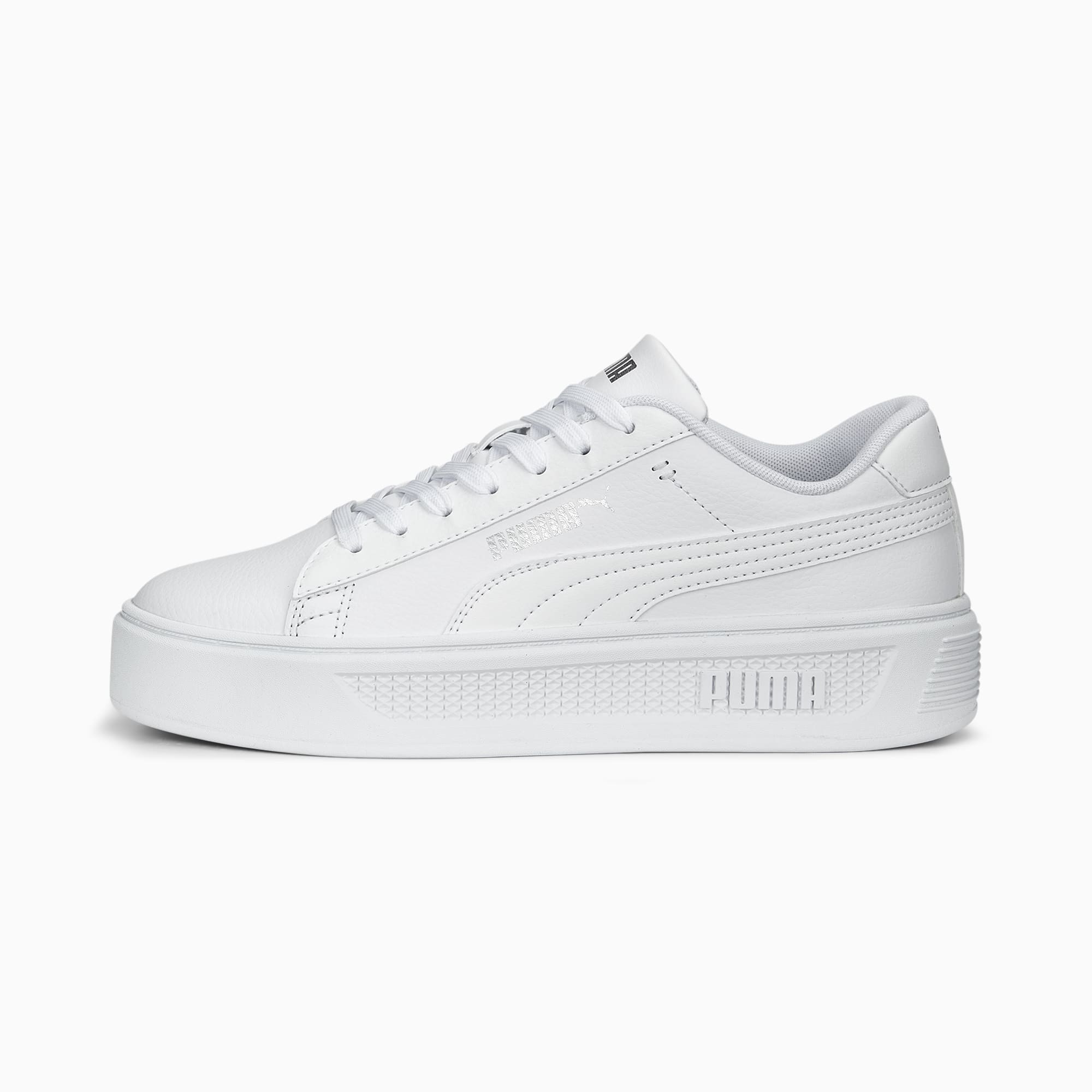 PUMA Zapatos deportivos Smash Platform para mujer