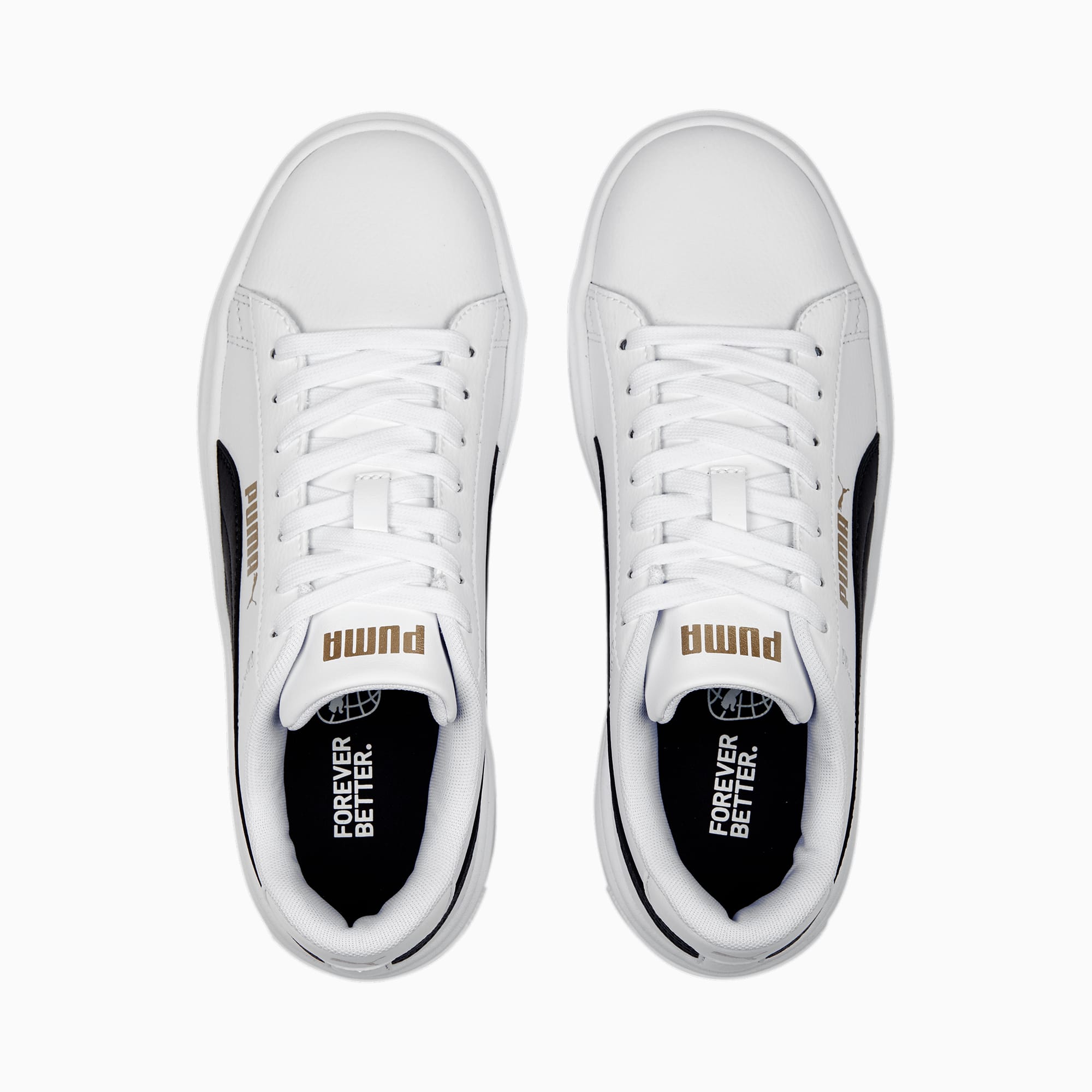 NEW PUMA Women's Smash Platform Sneaker Shoes - PICK SIZE - WHITE
