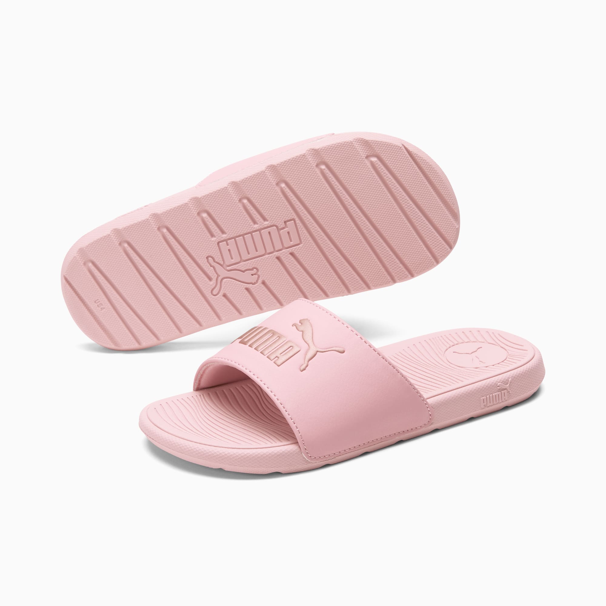 Kids puma sliders best sale