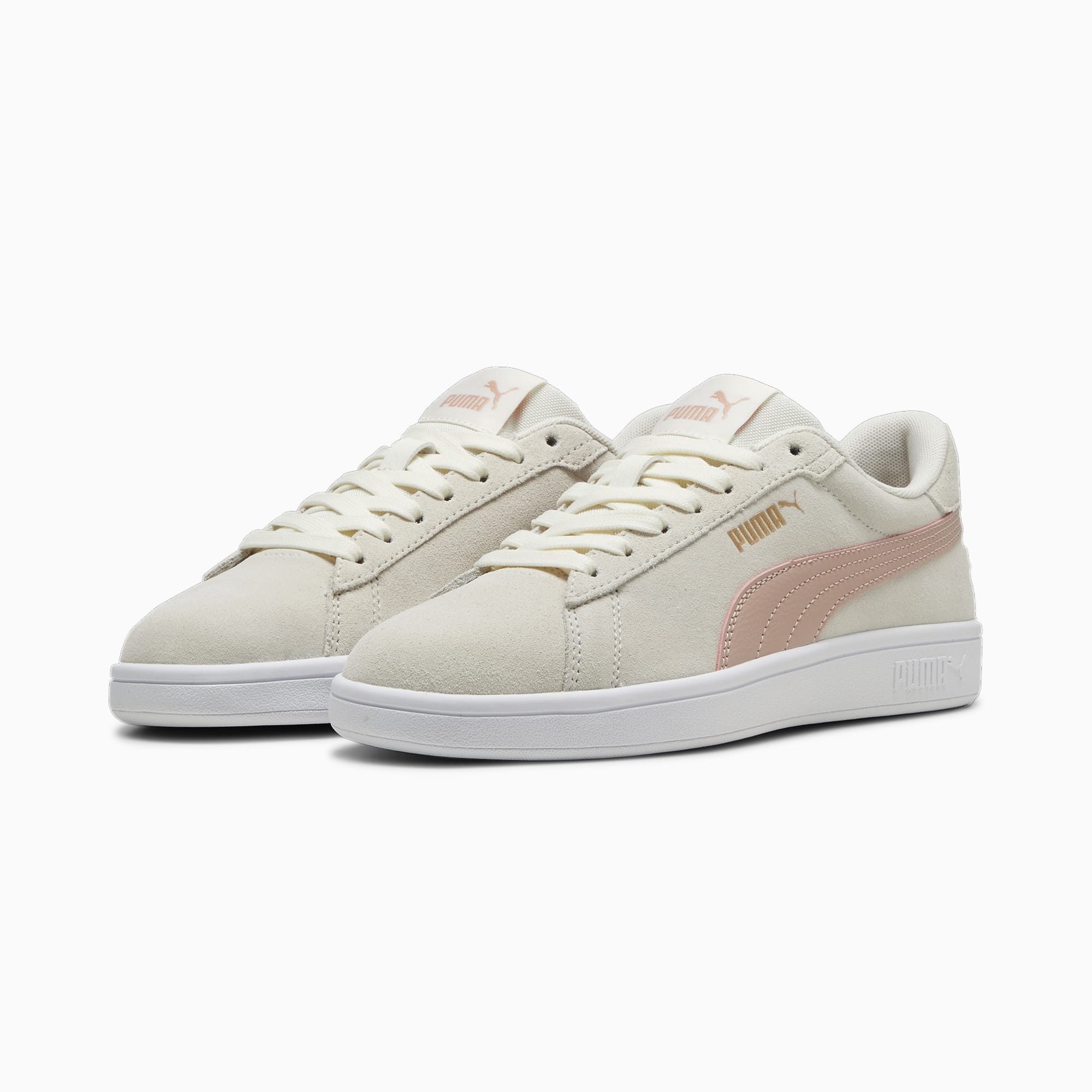 Smash 3.0 Sneakers, Warm White-Rose Quartz-PUMA White, large