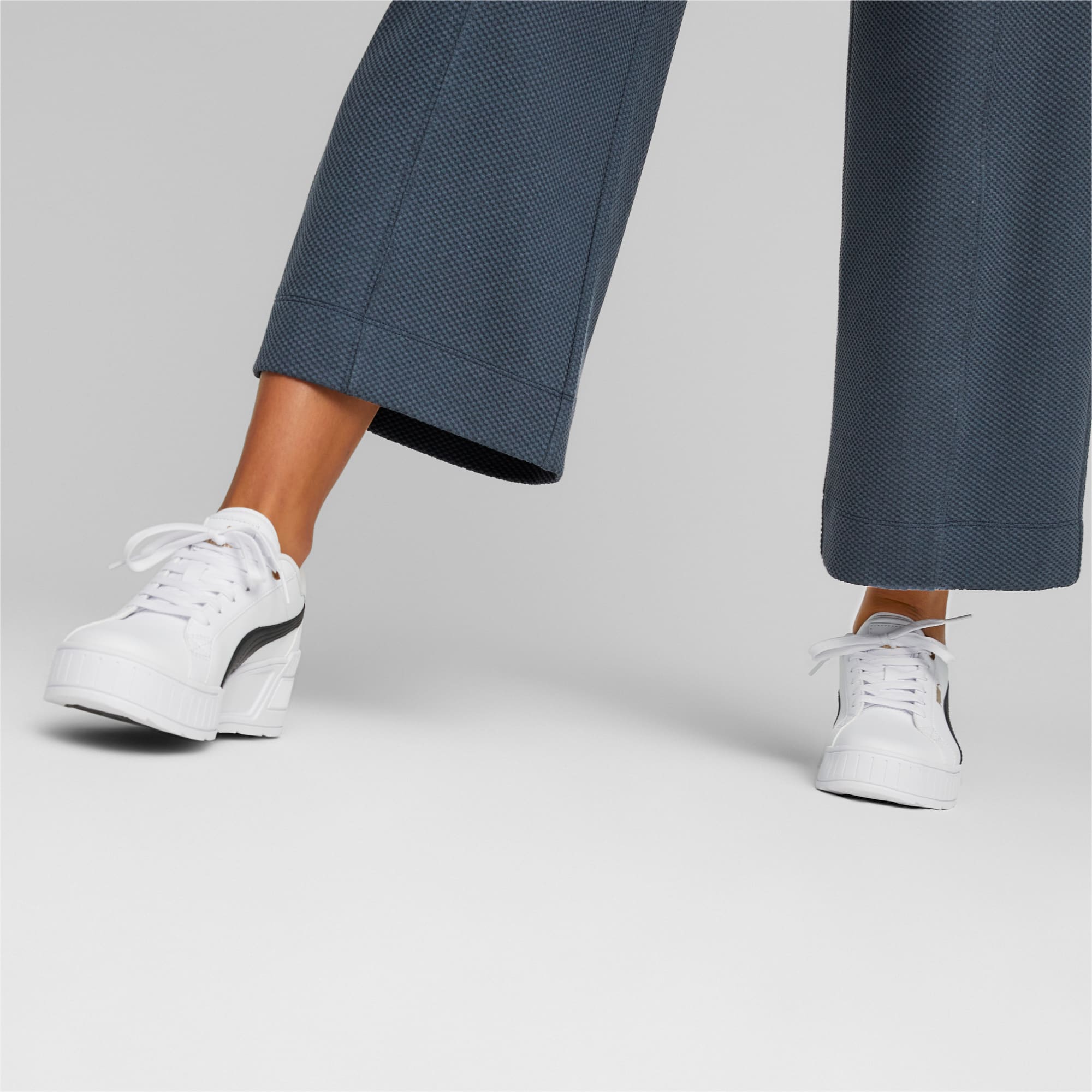 Puma wedge sneakers womens clearance